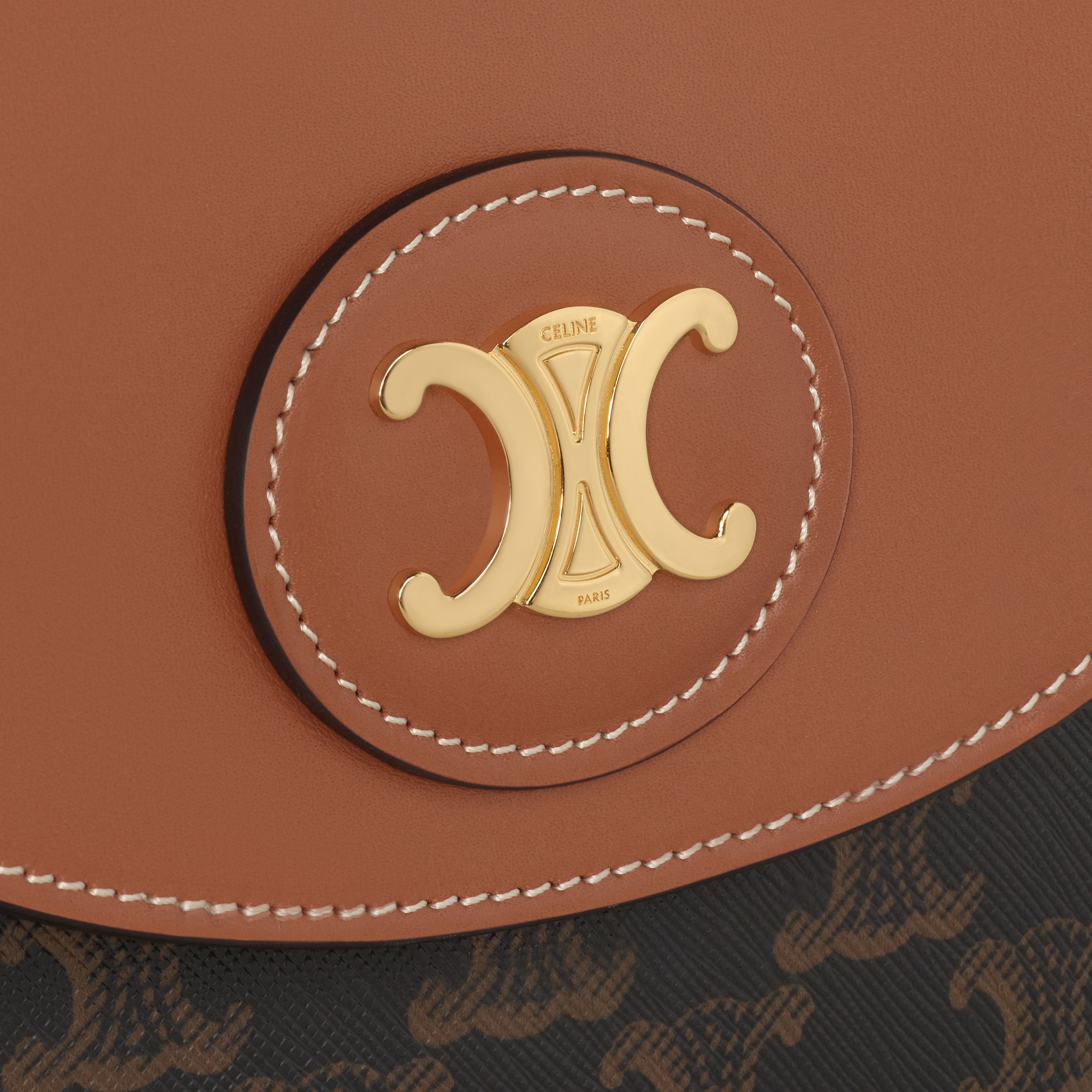 TRIOMPHE SADDLE BAG  IN  TRIOMPHE CANVAS - 4