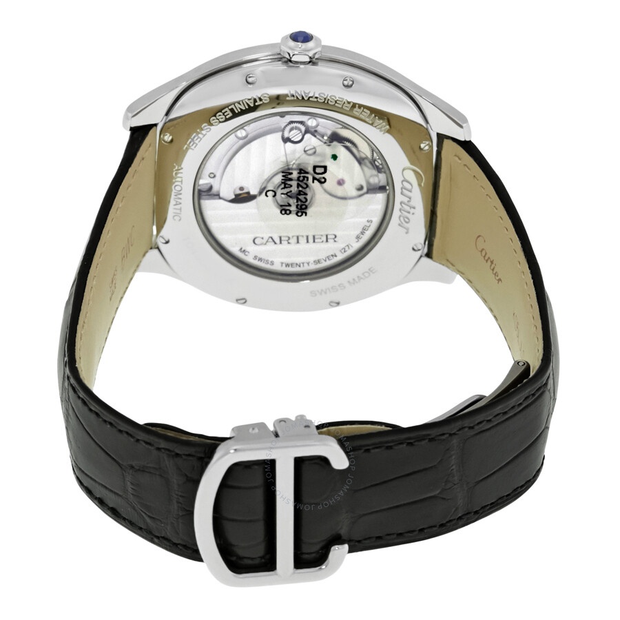 Cartier Drive Automatic Silvered Flinque Dial Men's Watch WSNM0004 - 3