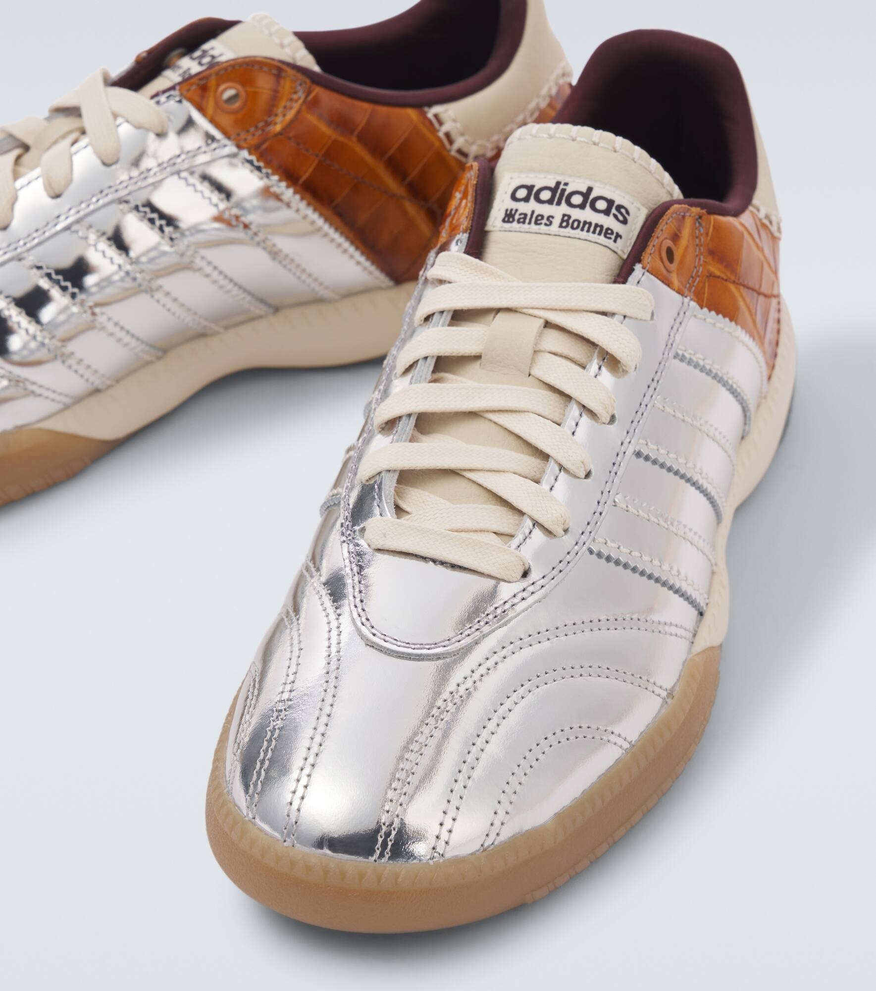 x Wales Bonner Samba Millennium leather sneakers - 3