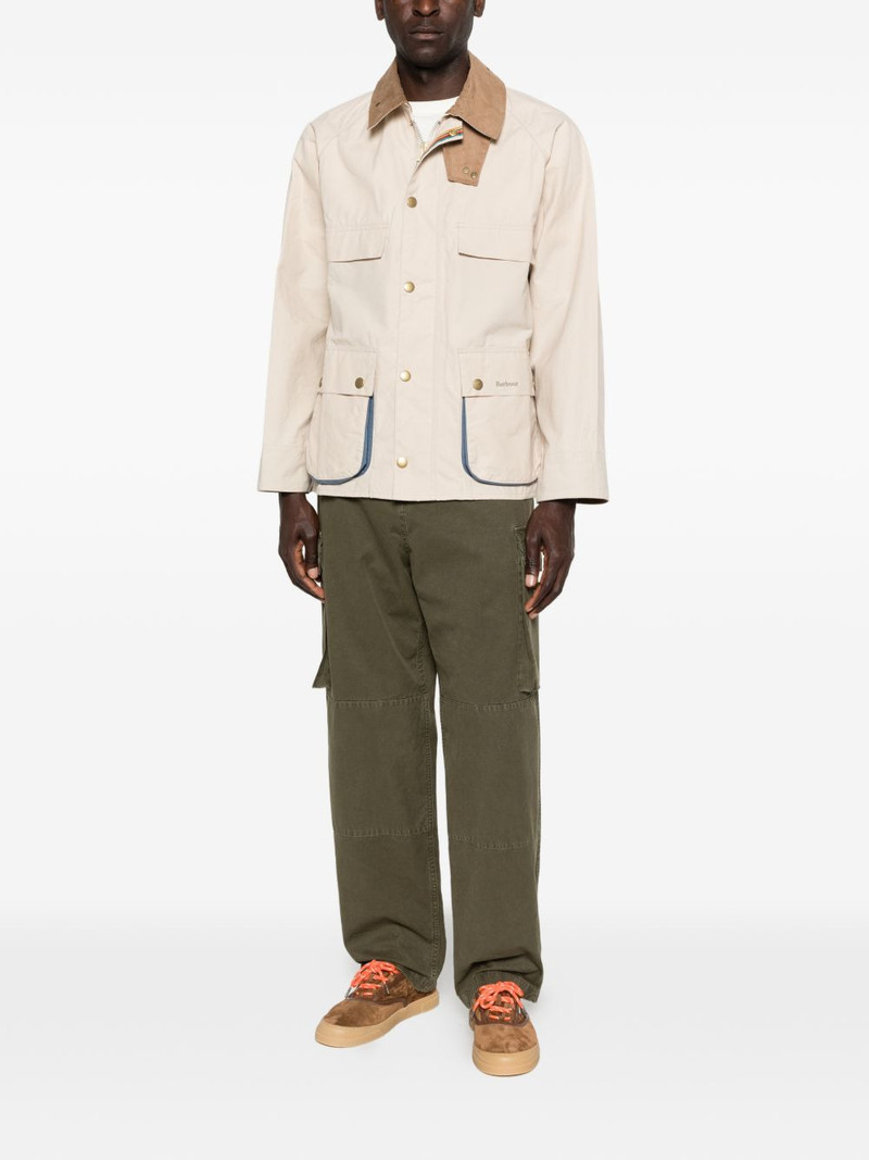 Barbour x Paul Smith corduroy pocket coat outlook