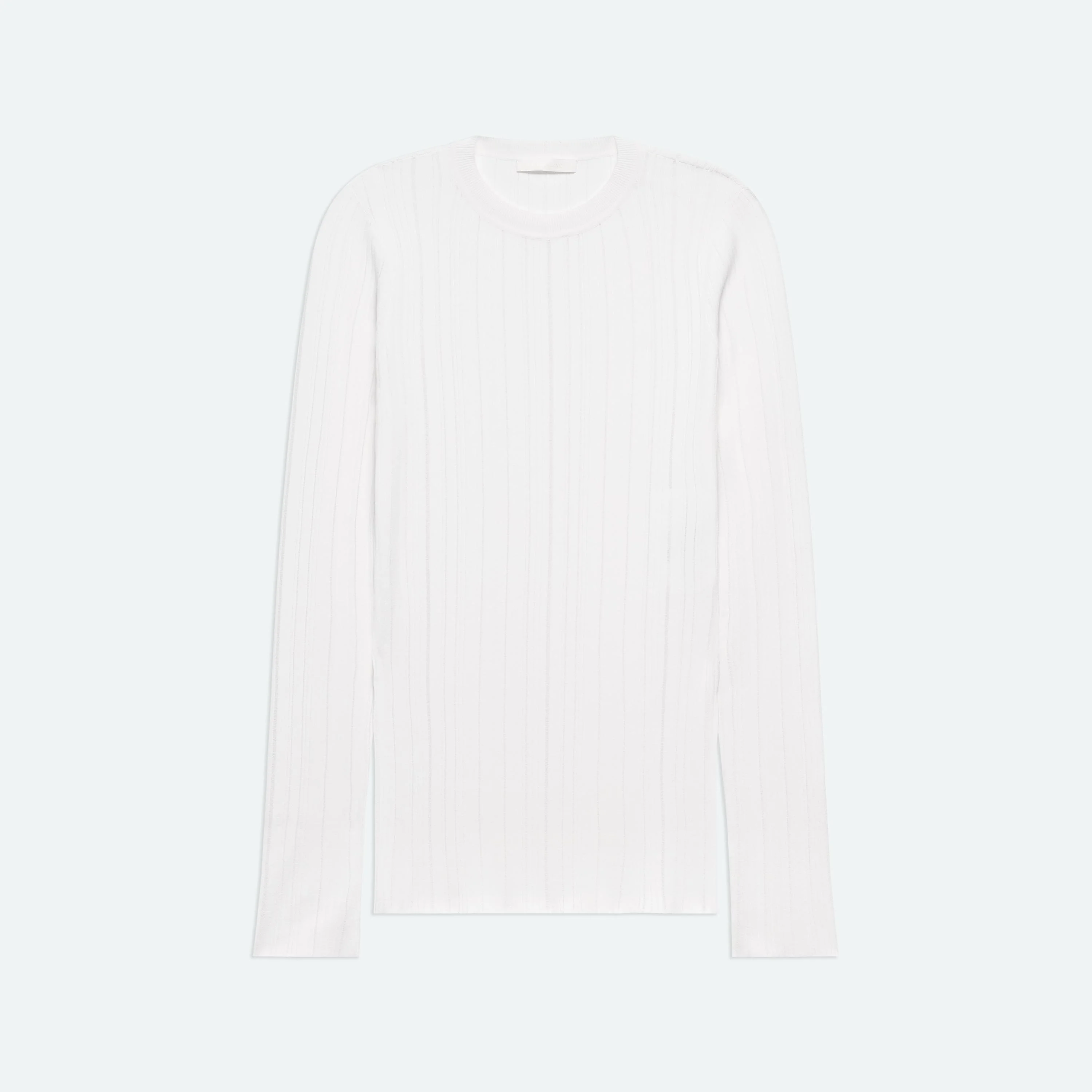 RIB CREWNECK SWEATER - 1