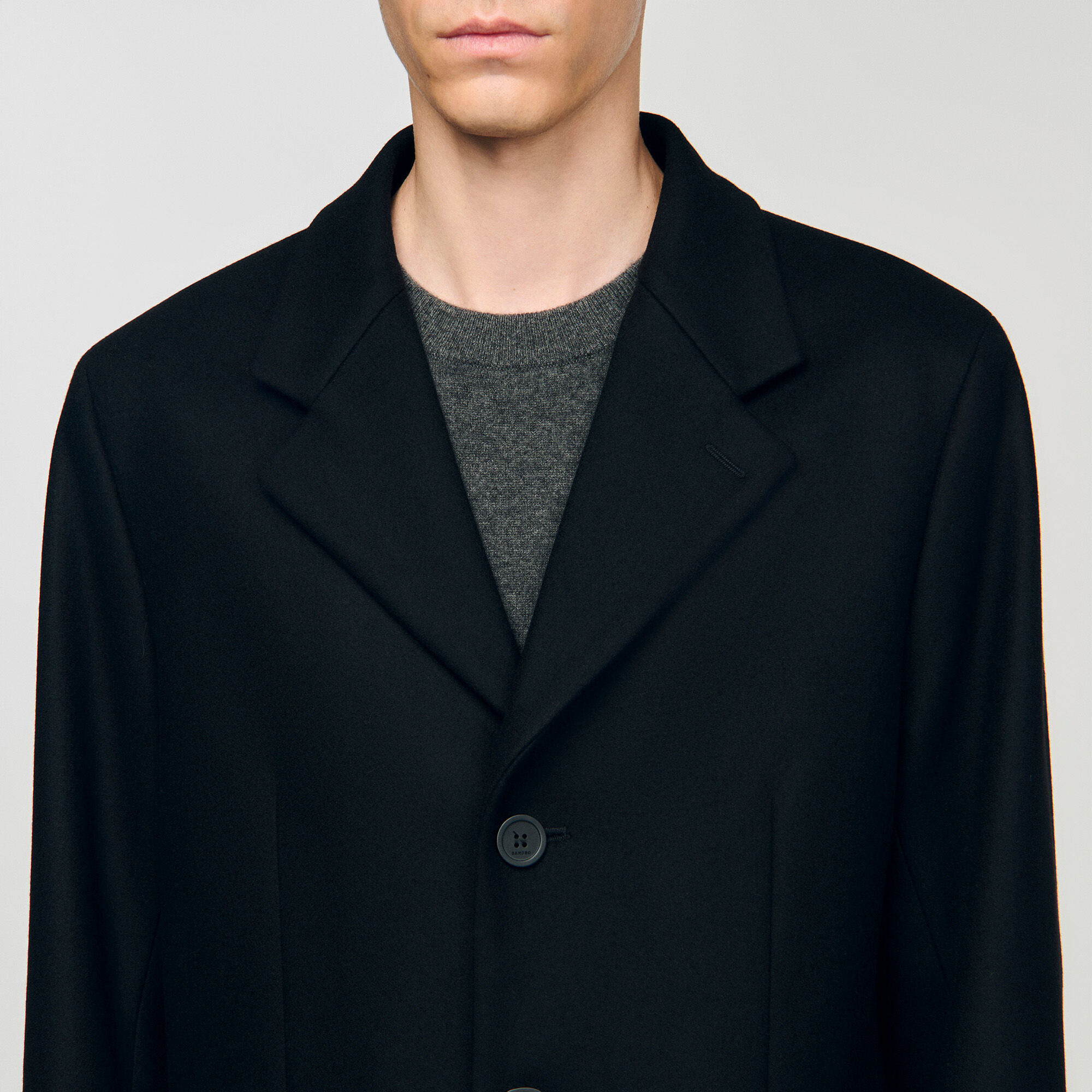 WOOL AND CASHMERE COAT - 3