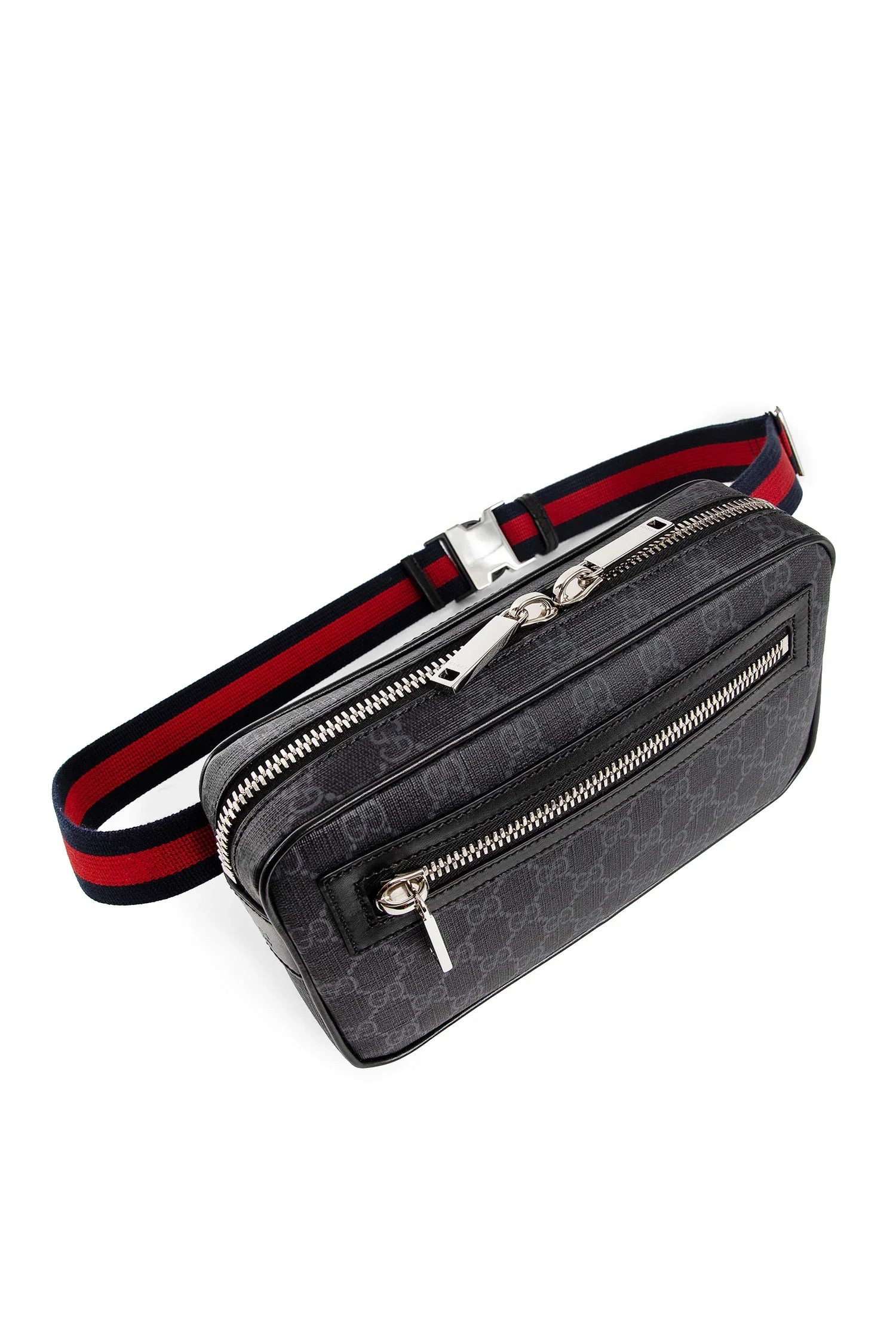 GUCCI MAN BLACK FANNY PACKS - 3