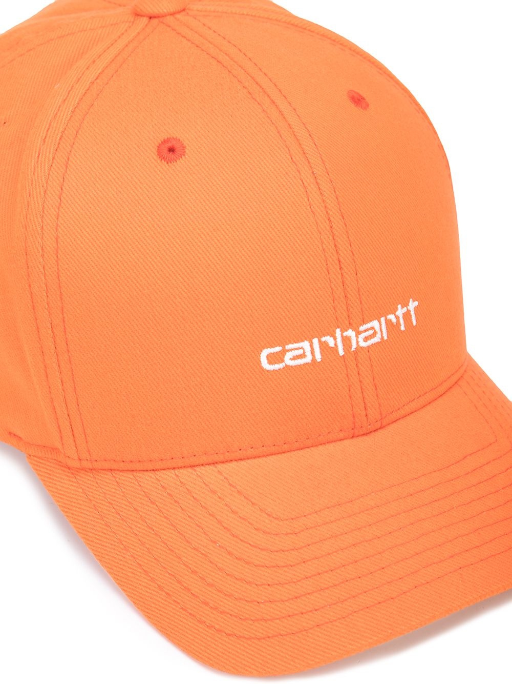 Script logo-print cap - 2