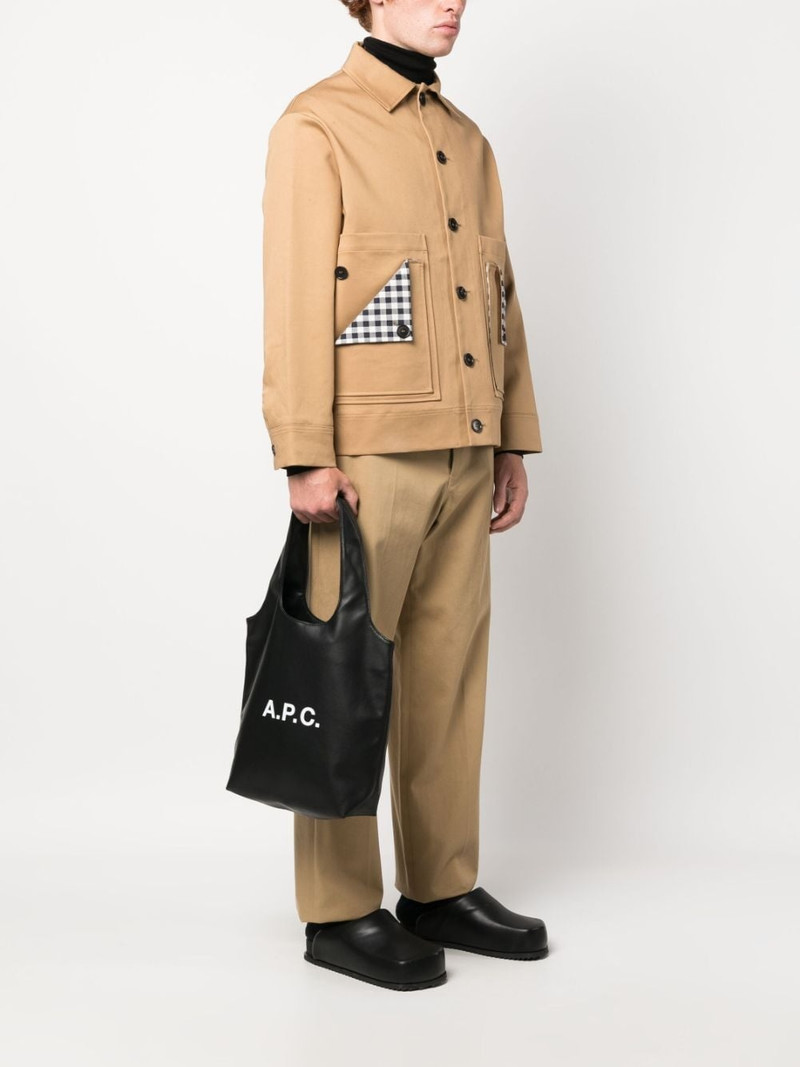 A.P.C. Ninon logo-print tote bag outlook