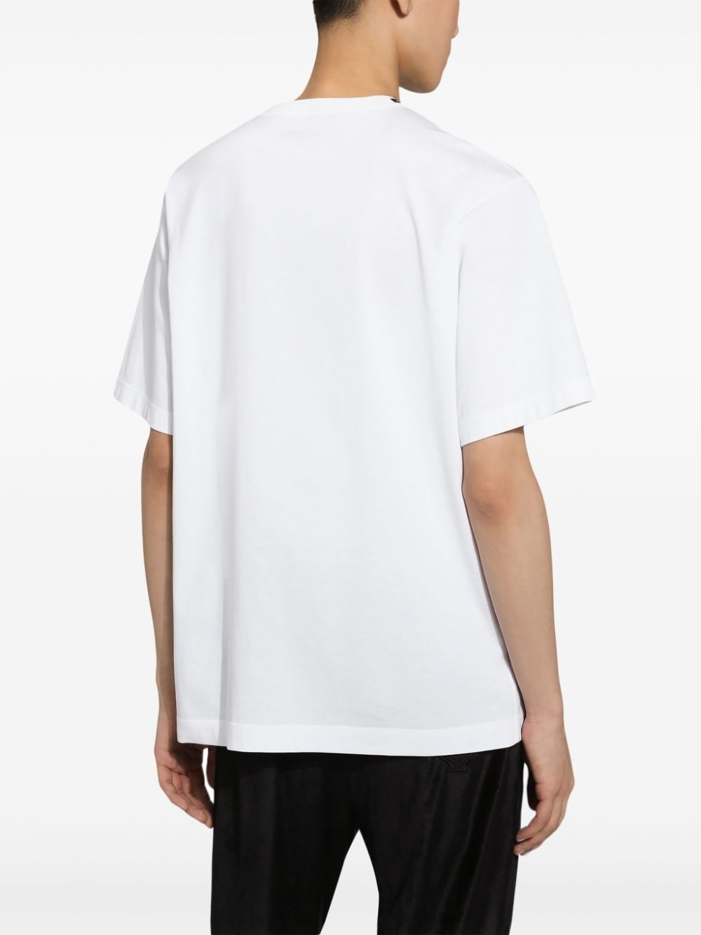 embroidered logo t-shirt - 4