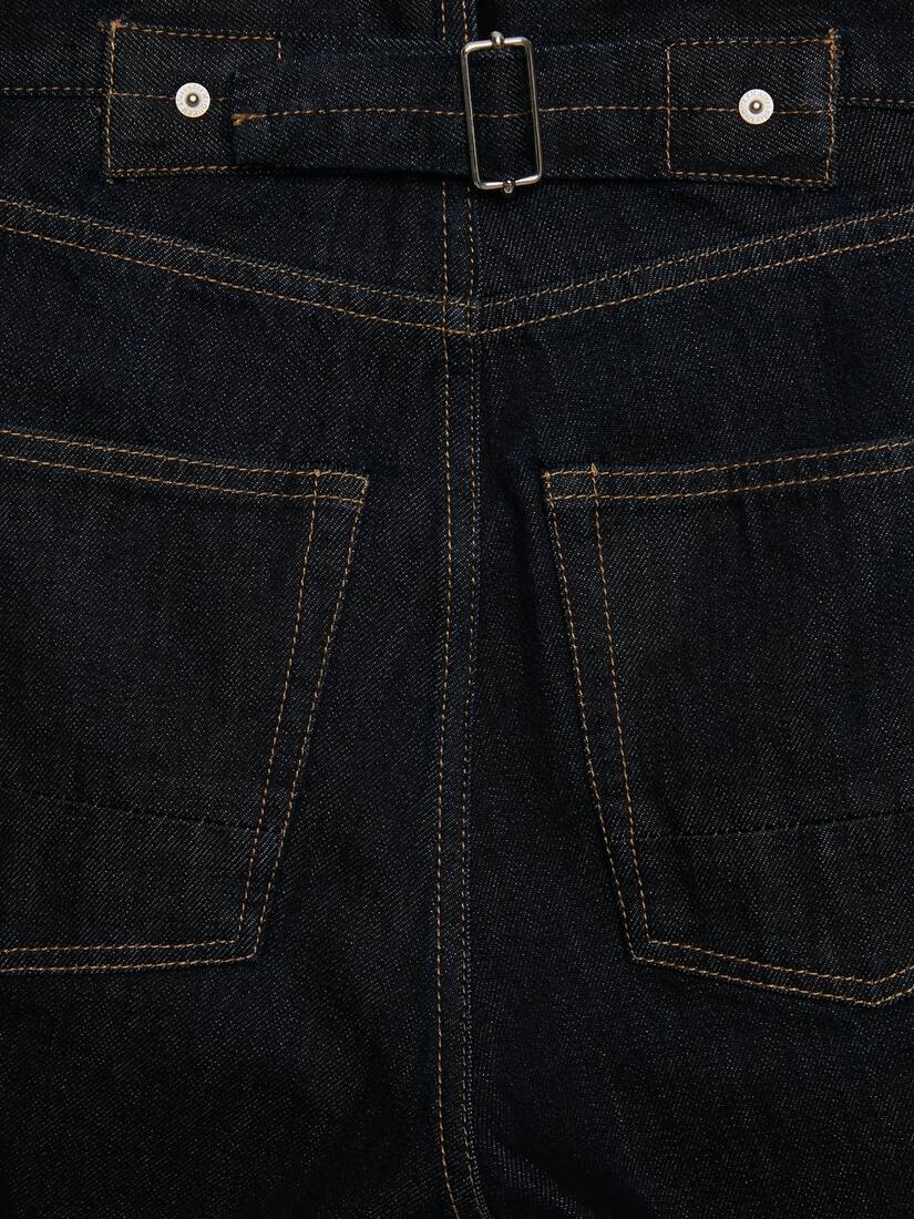 Side Insert Jeans in Indigo - 5