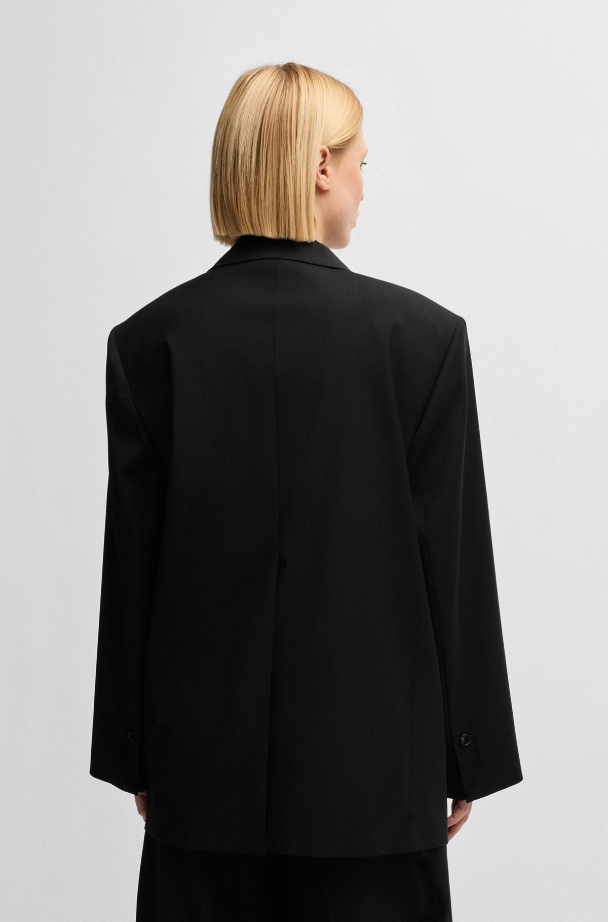 OVERSIZE-FIT BLAZER IN WOOL - 4