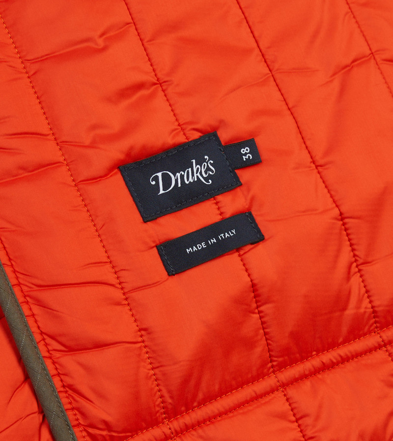 Green Ripstop Quilted Vest 6