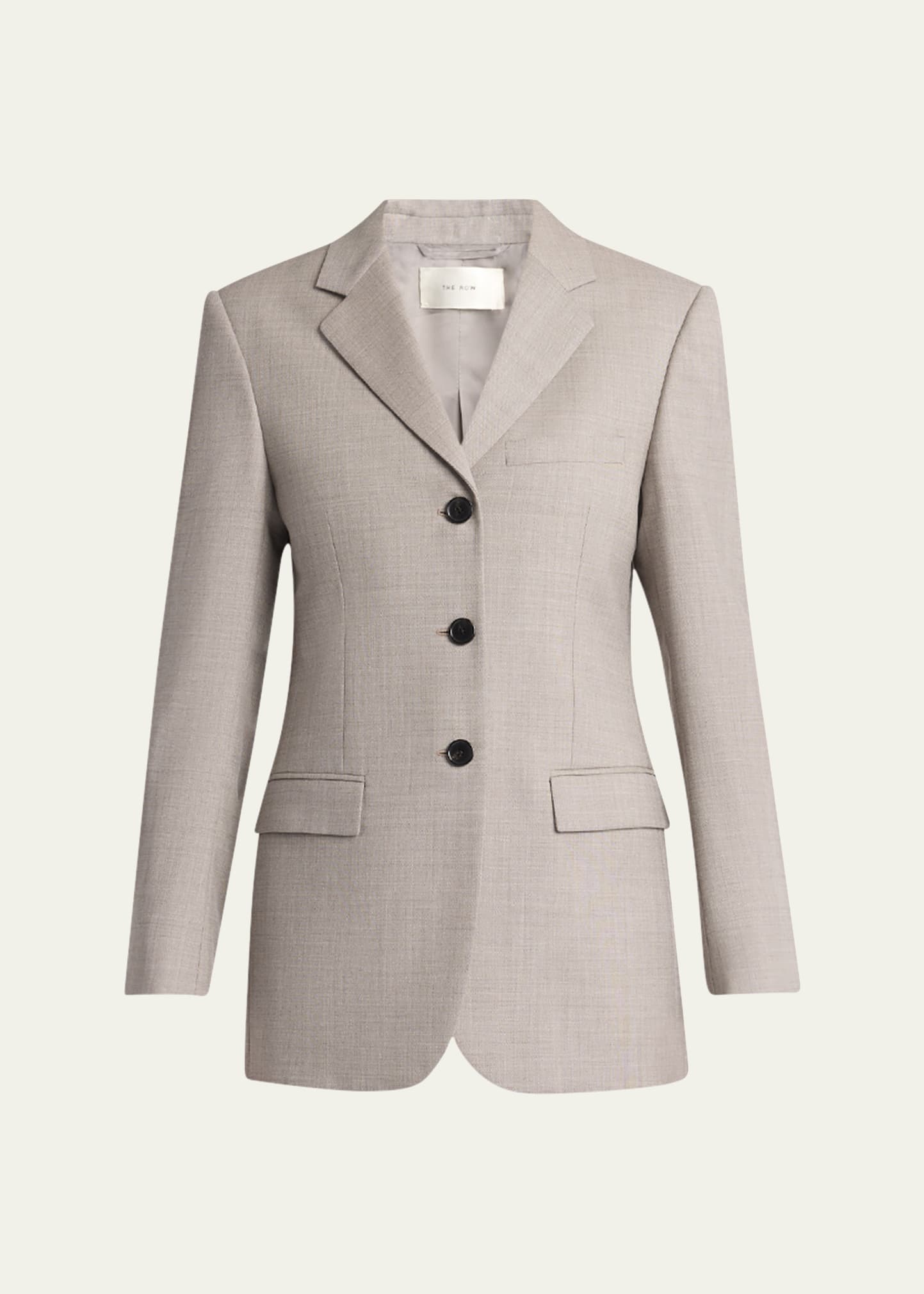Selene Single-Breasted Blazer Jacket - 1