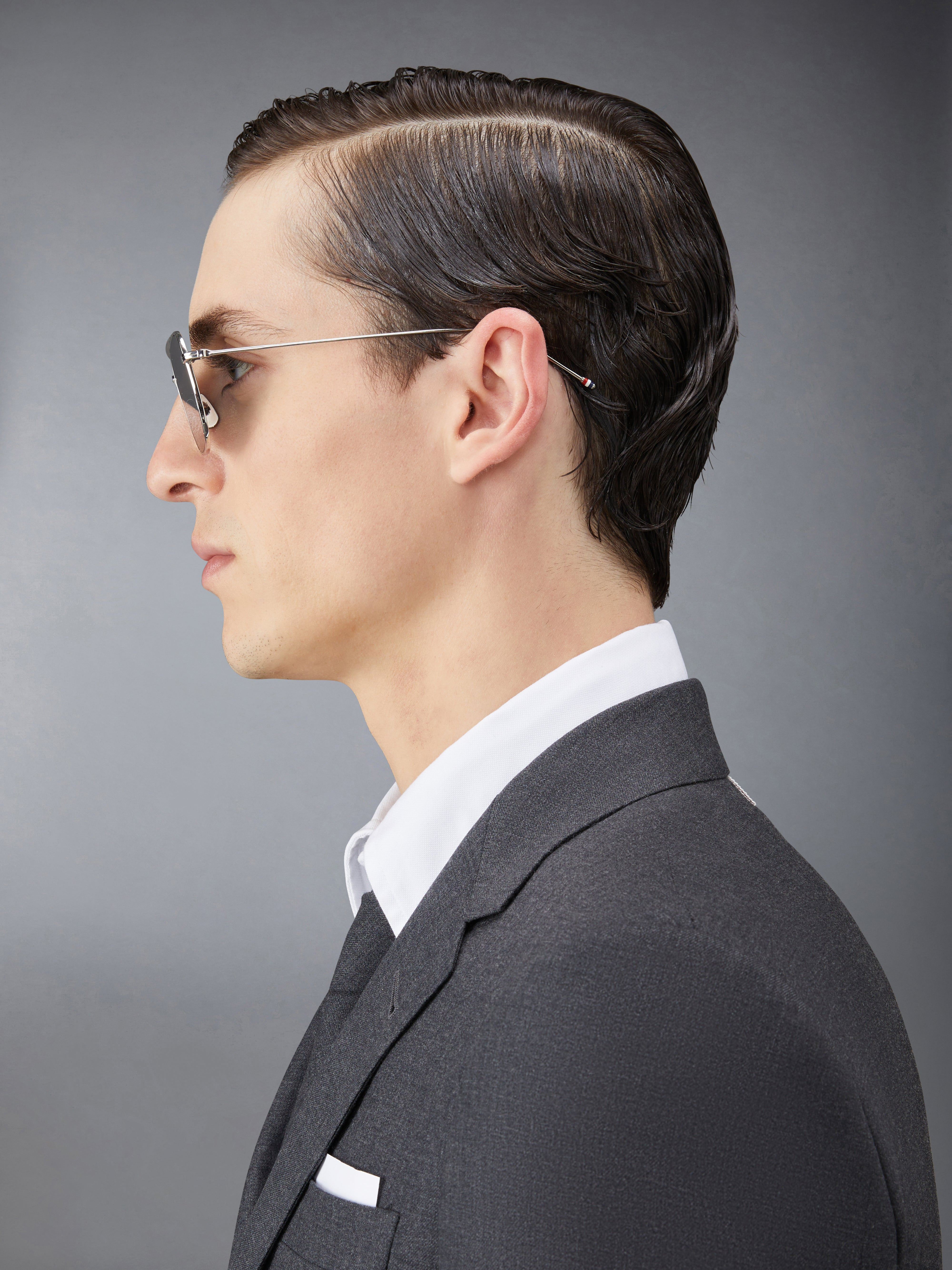 TITANIUM SQUARED AVIATOR SUNGLASSES - 3