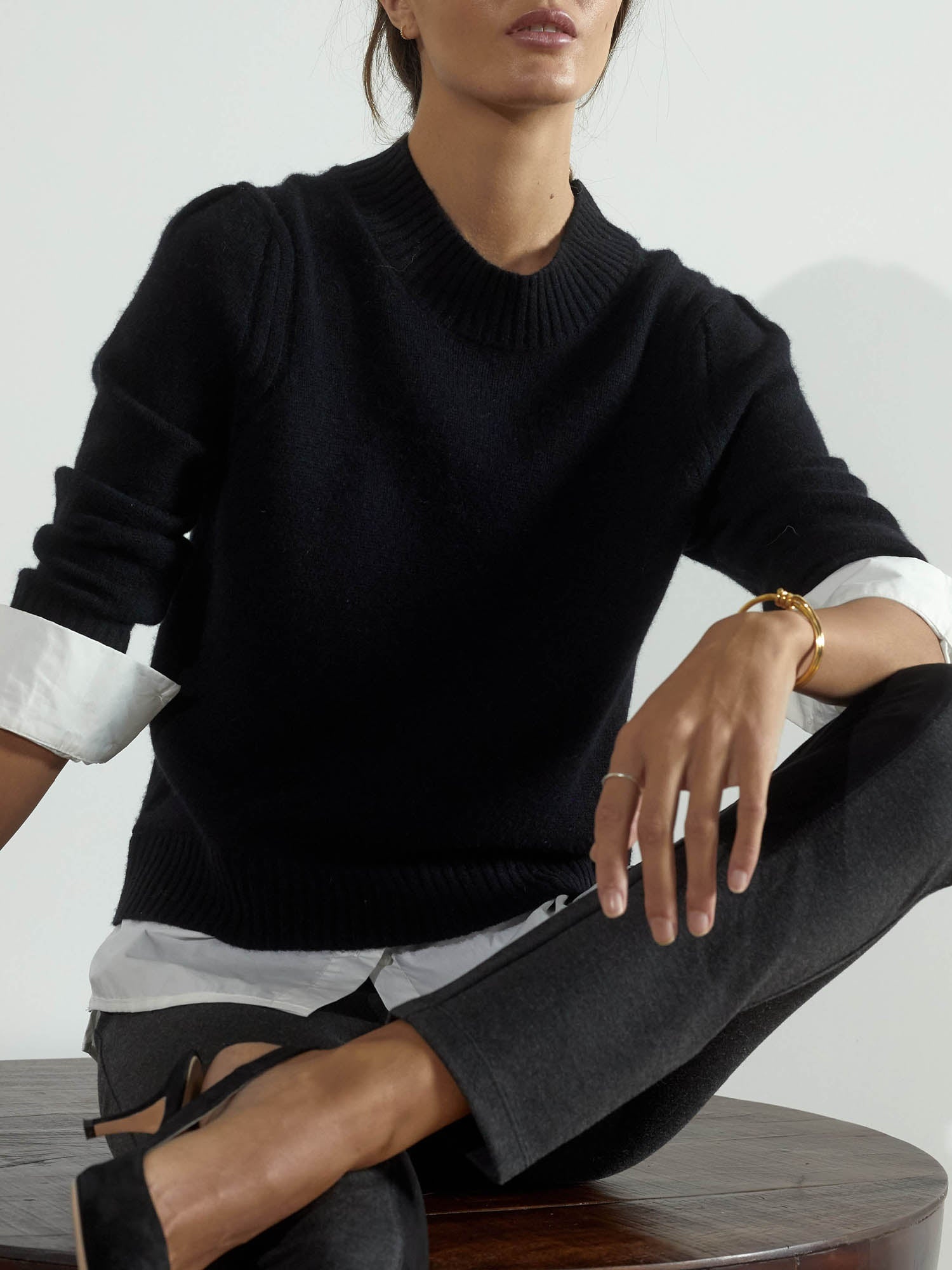 The Eton Layered Crew Looker - 2