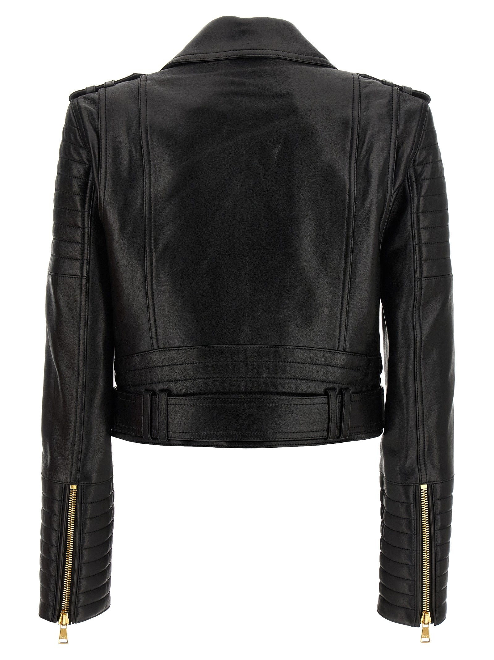 Balmain Women Leather Jacket - 2