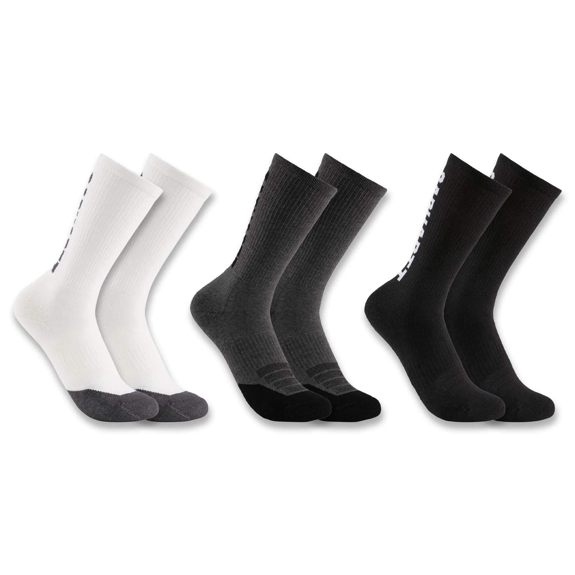Midweight Cotton-TENCEL™ Logo Crew Sock 3 Pack - 1