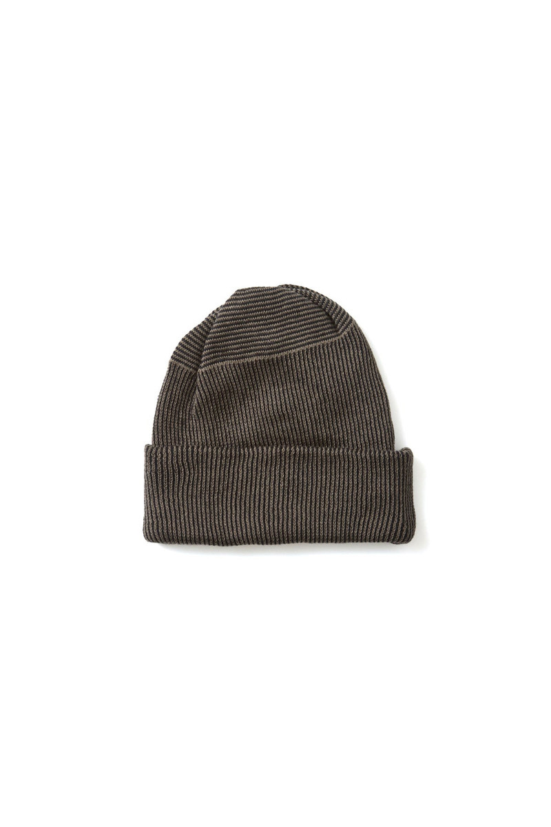 Super Soft Acorn Beanie - Moss Grey/Black 1