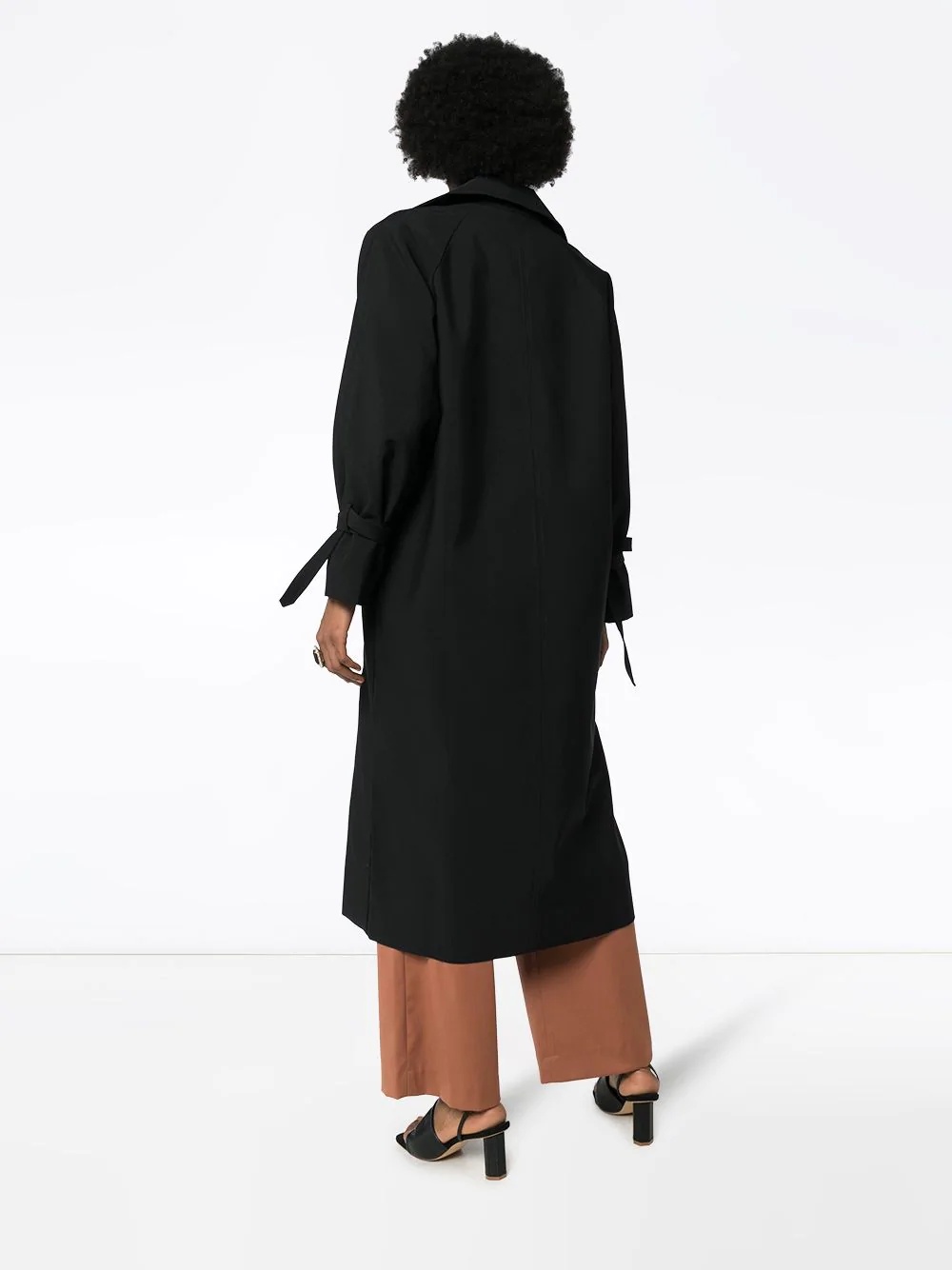 double-breasted trench coat - 4