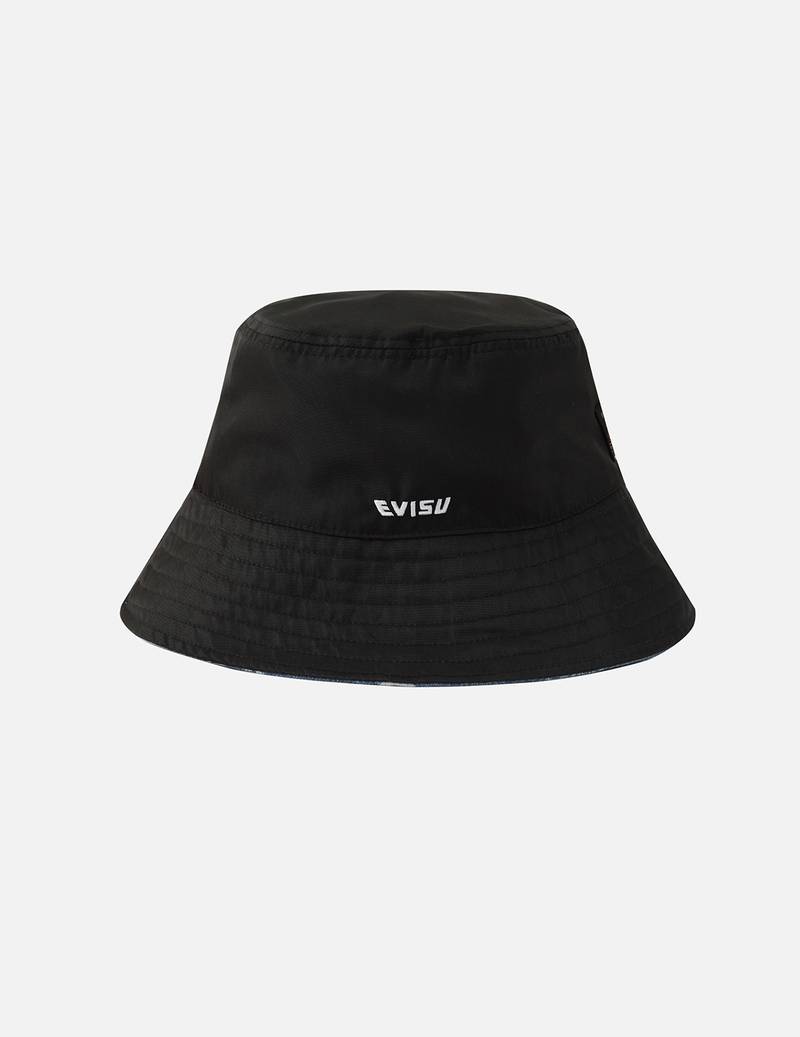 SEAGULL EMBROIDERY REVERSIBLE BUCKET HAT 5