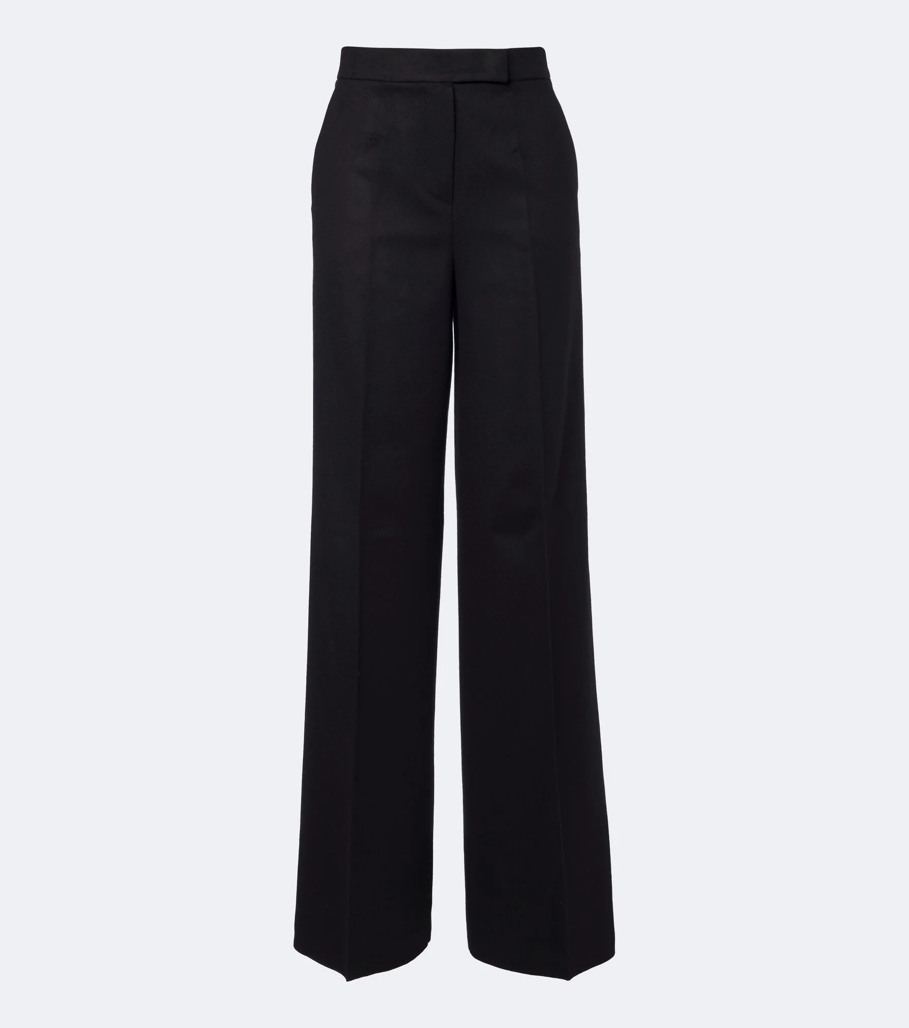 Camel hair wide-leg pants - 1