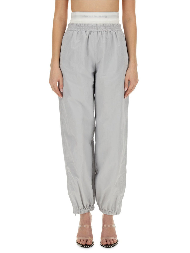 Alexander Wang Women Sports Pants With Integrated Underwear - 1