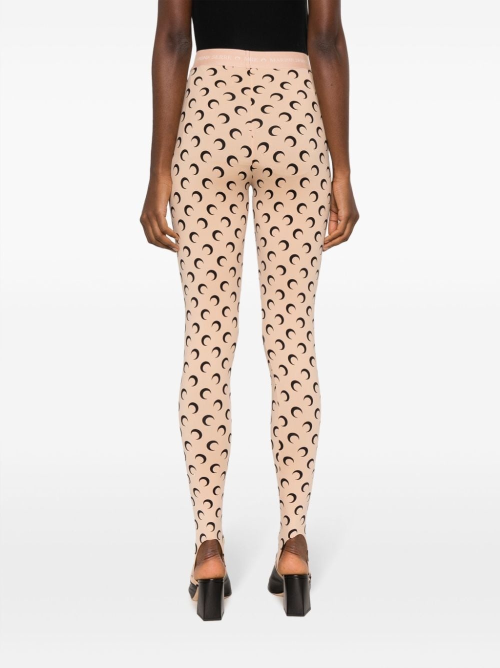 Fuseaux Moon recycled-jersey leggings - 4
