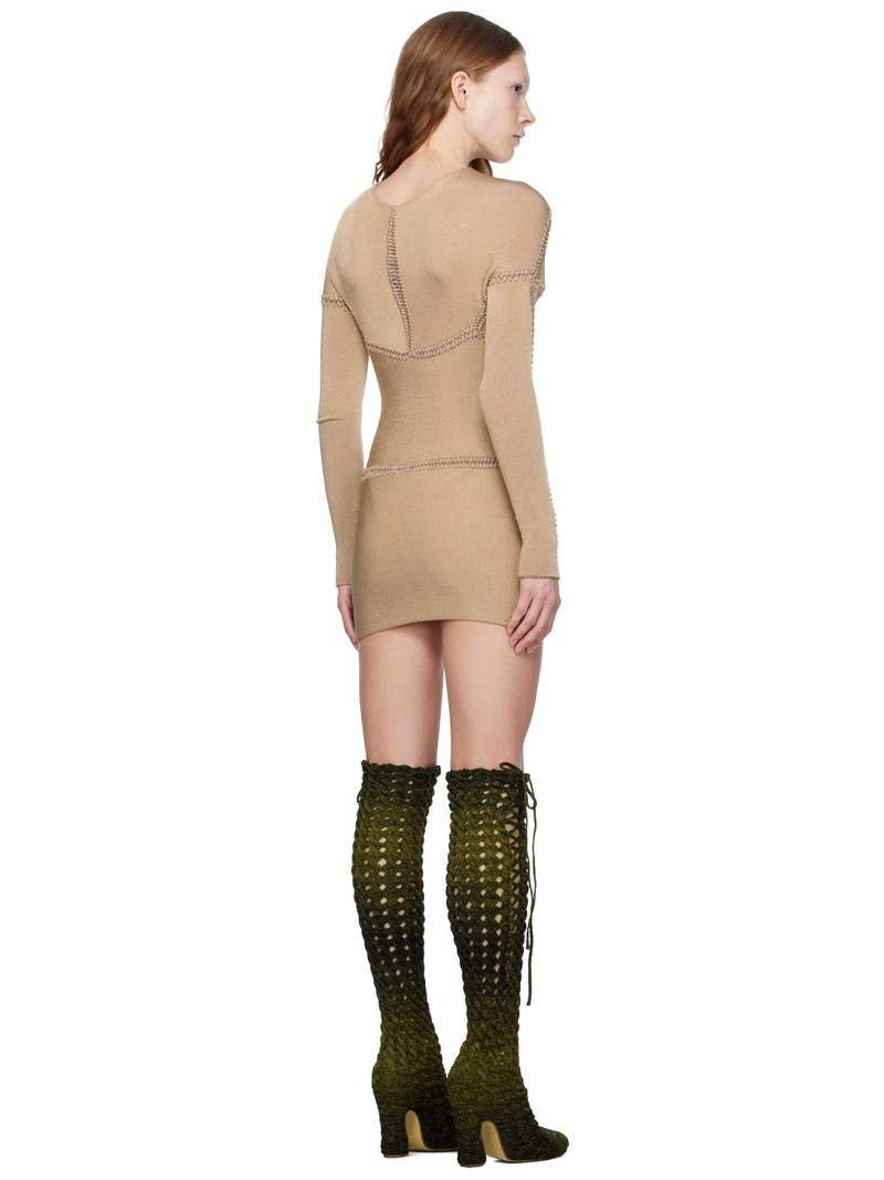 Beige Ray Minidress 3