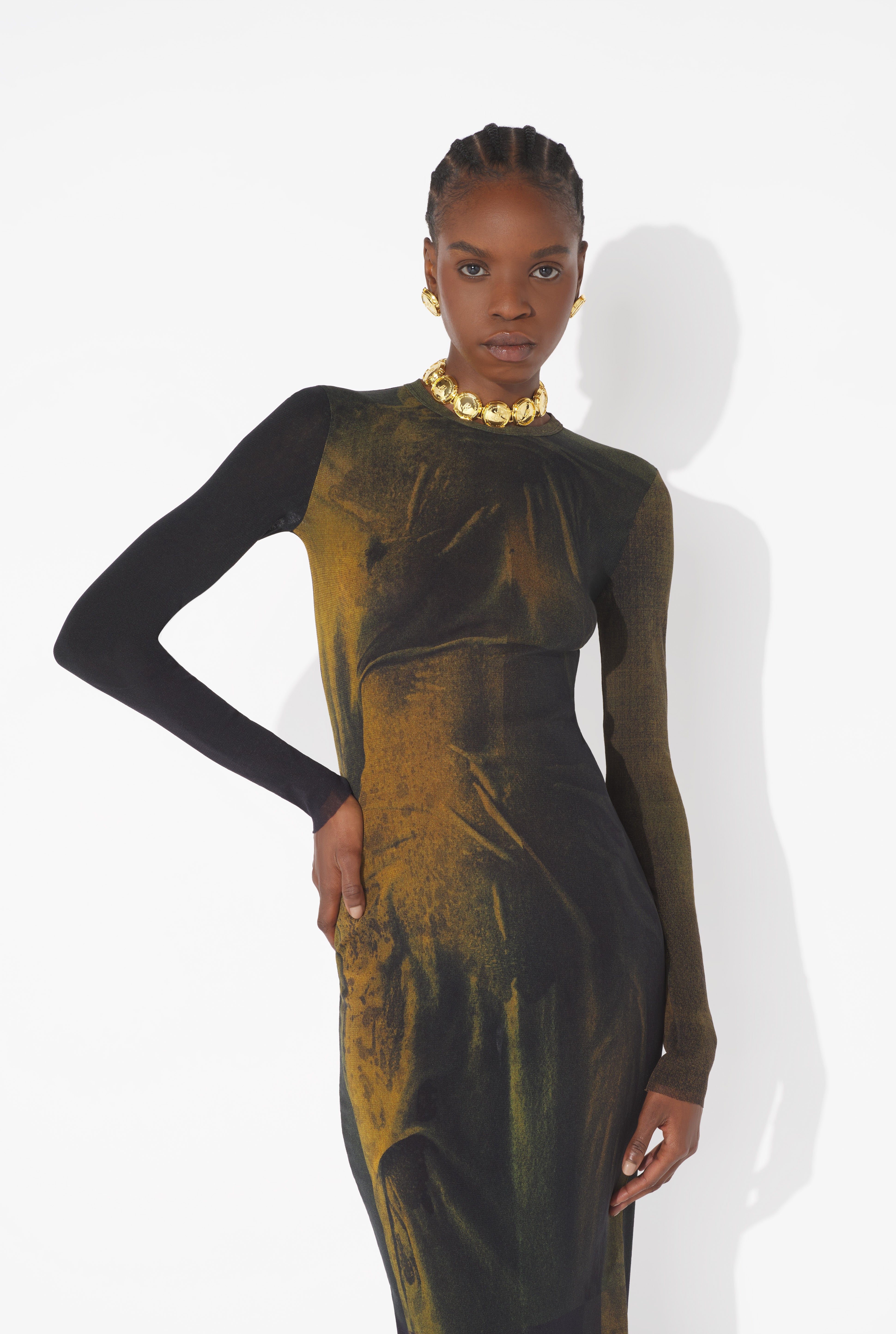 THE LONG ACID WATER DRESS - 3