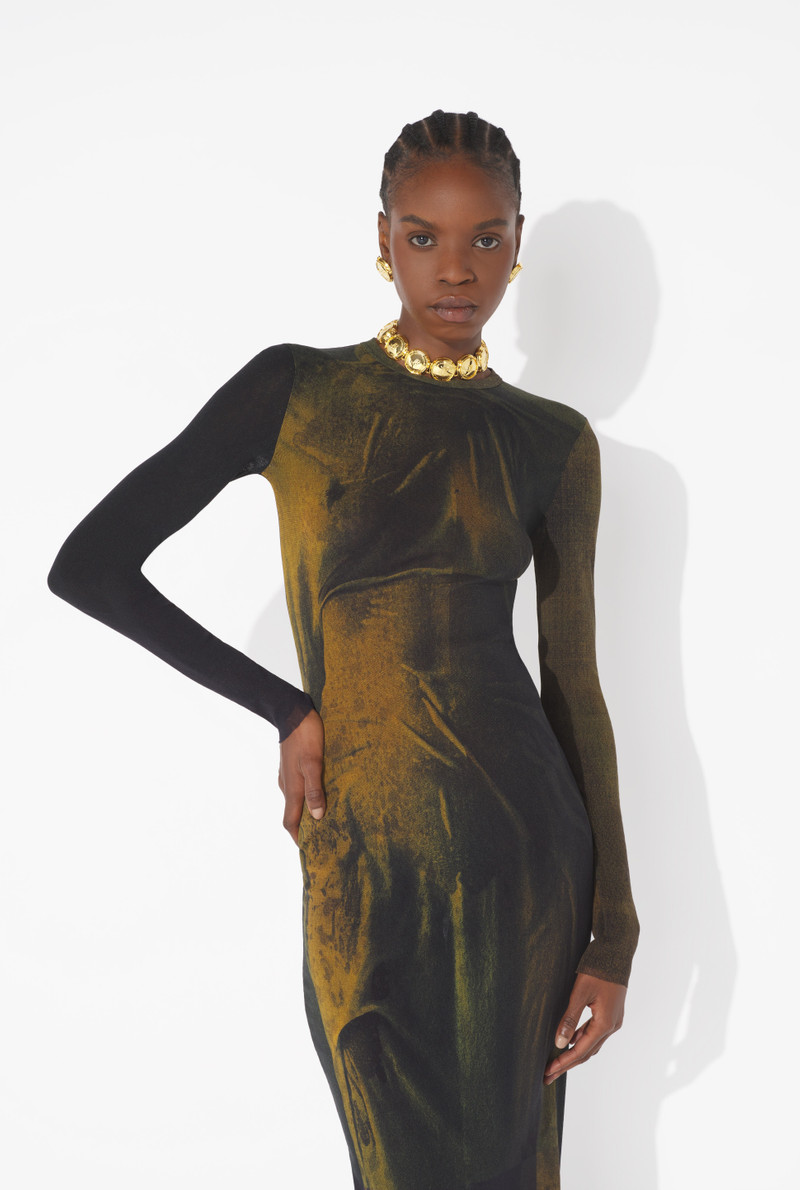 Jean Paul Gaultier THE LONG ACID WATER DRESS outlook