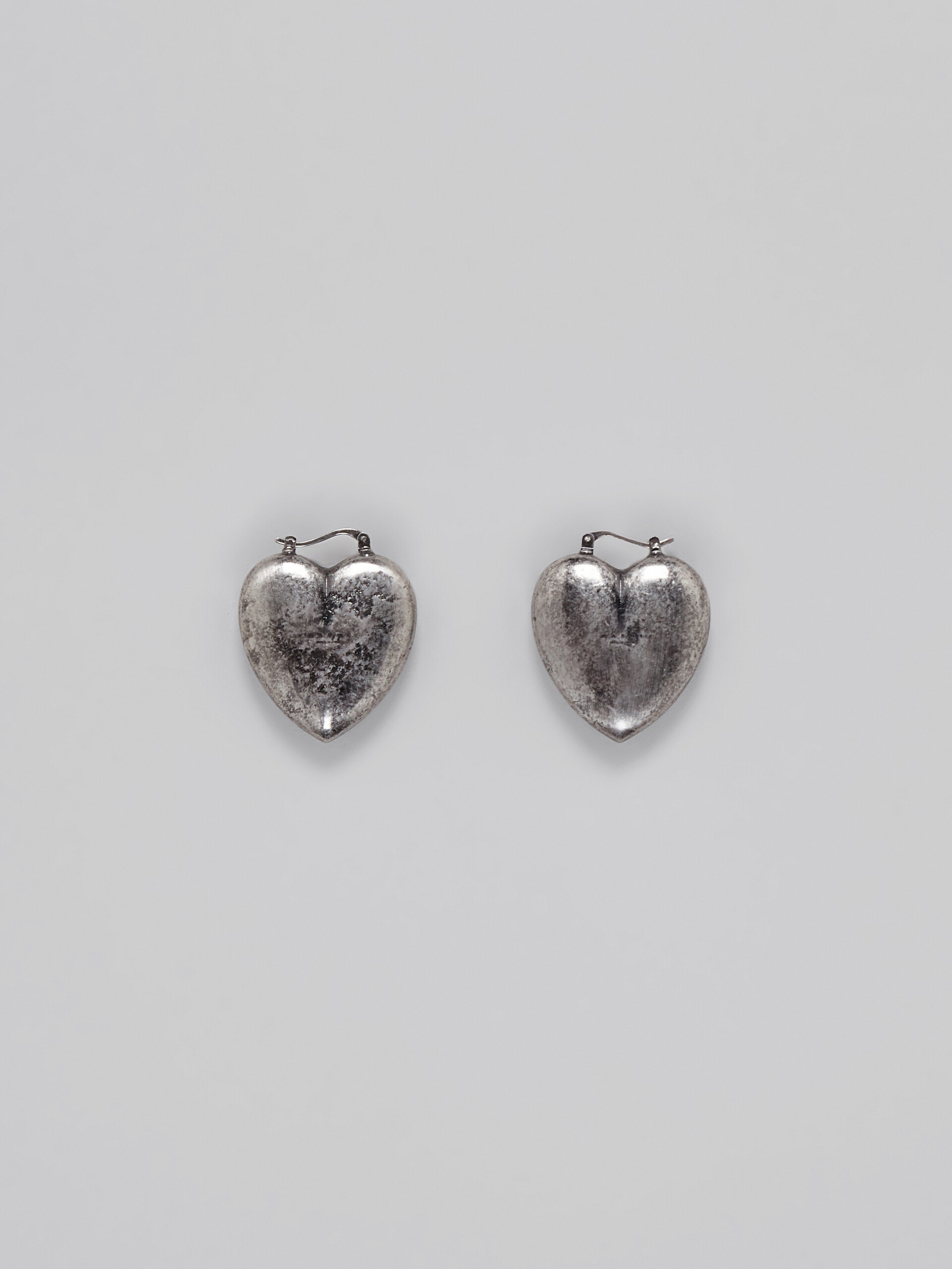 LUCKY HEARTS METAL AND ENAMEL EARRINGS - 3