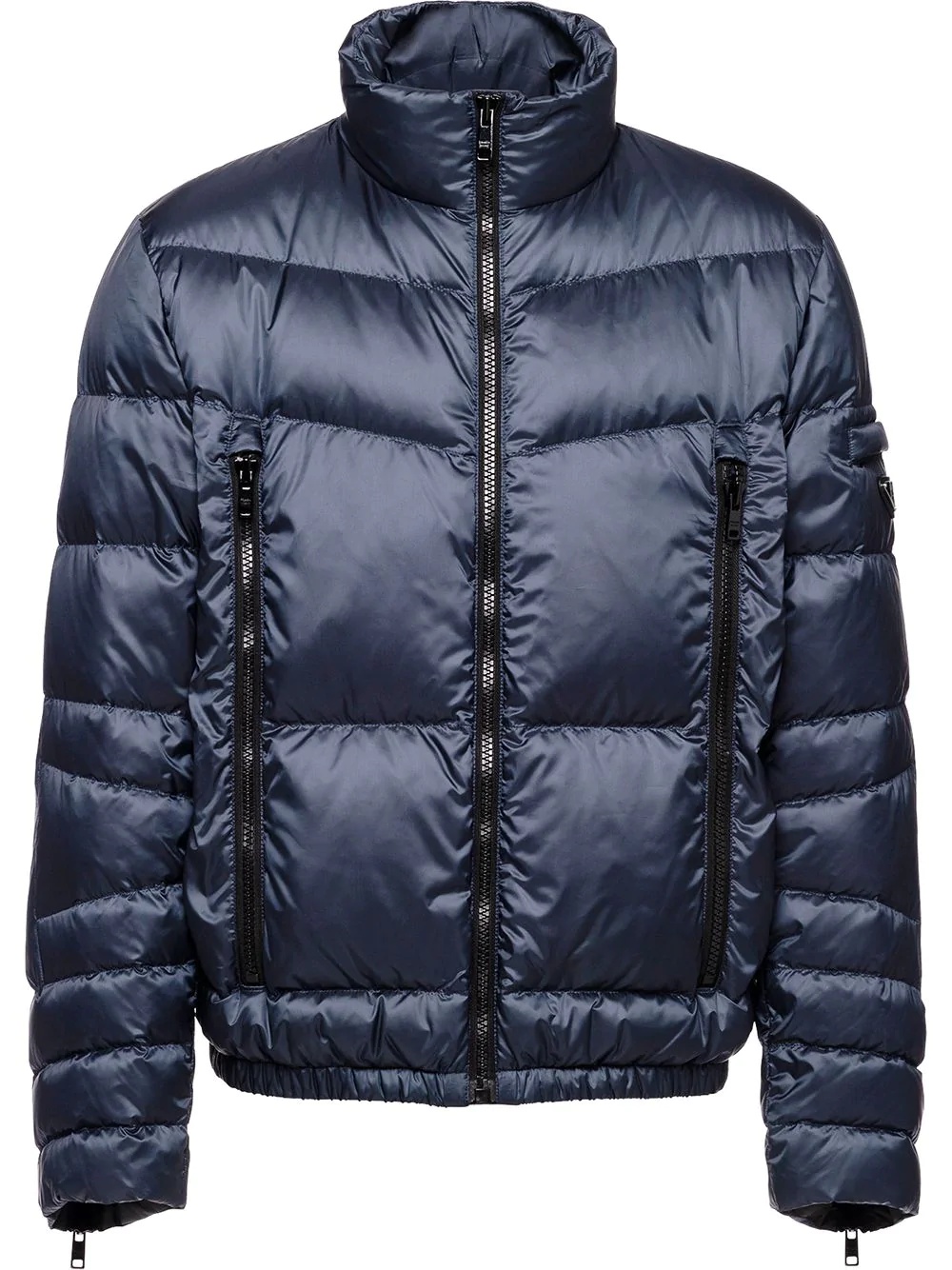 technical eggshell fabric puffer jacket - 1