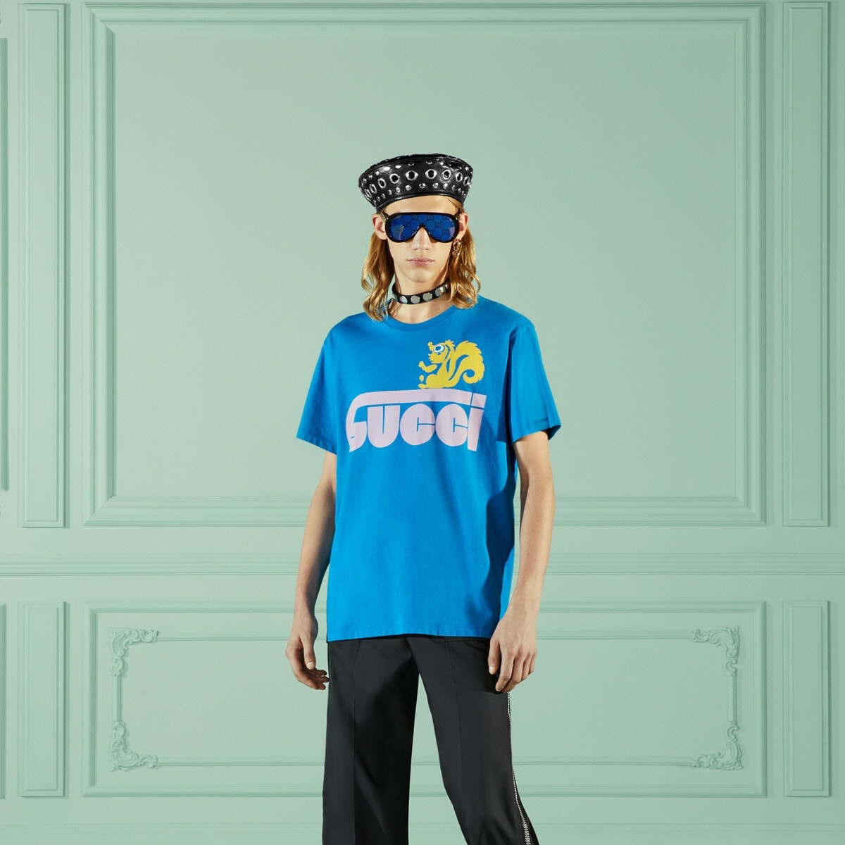 Retro Gucci skunk print T-shirt - 5