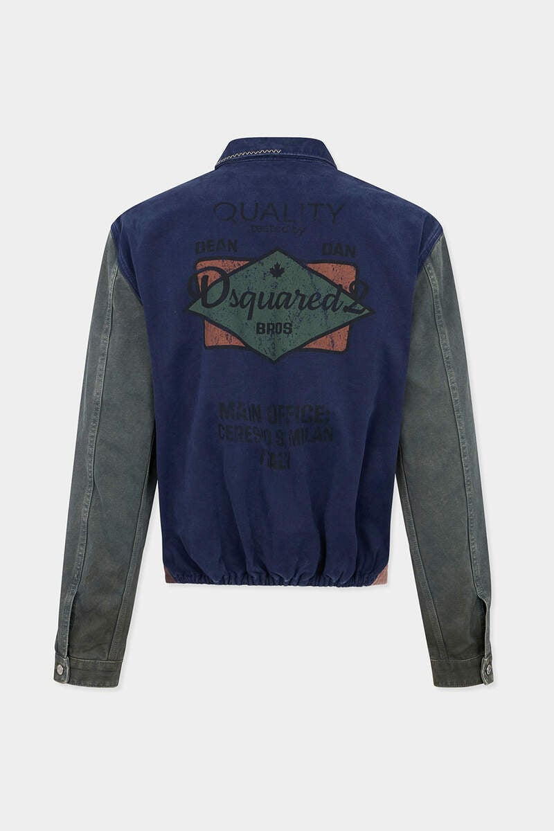DSQUARED2 RE-WORKED COLOR BLOCK KABAN outlook