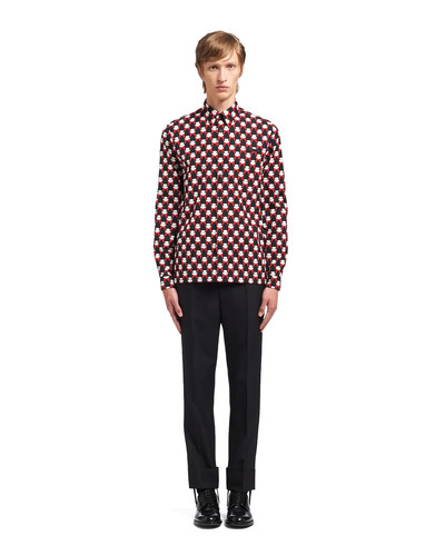 Prada Stretch cotton shirt outlook