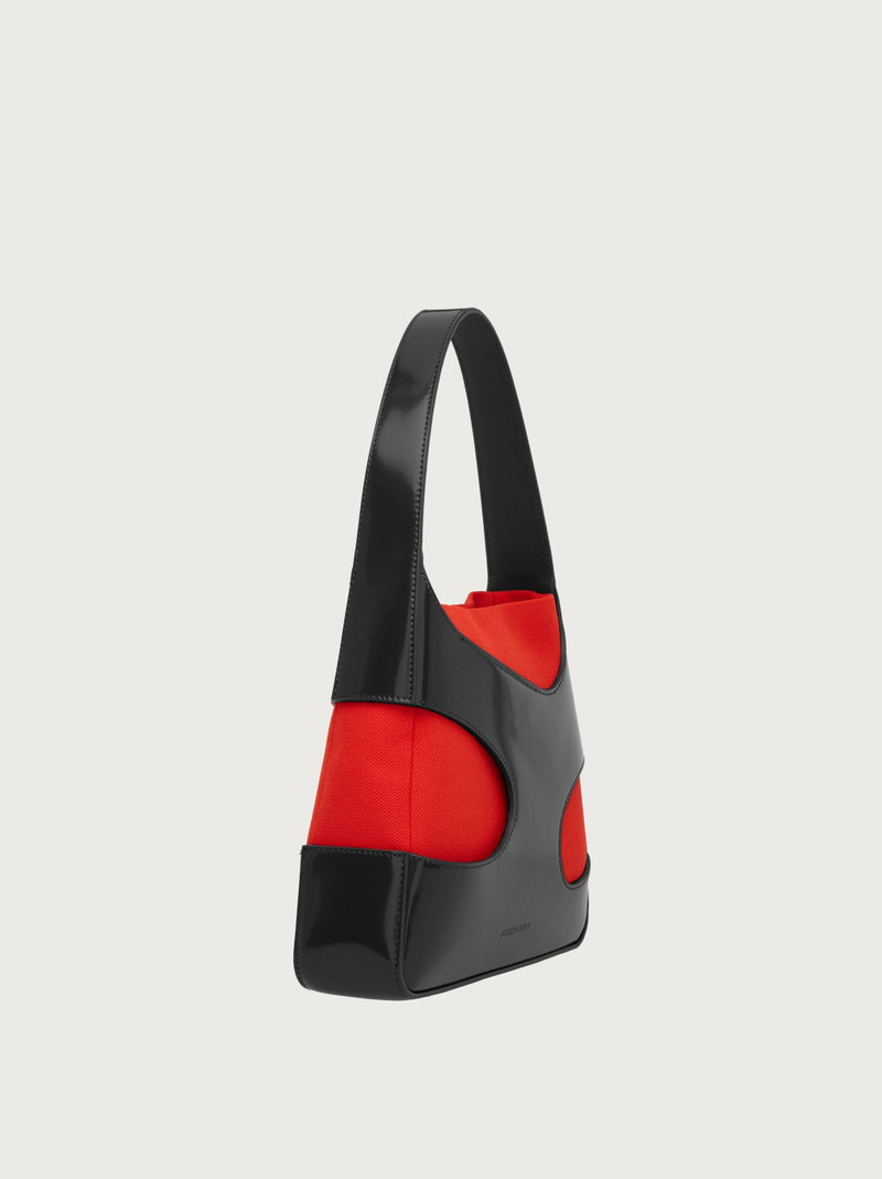 Shoulder bag with cut-out detailing (S) 3
