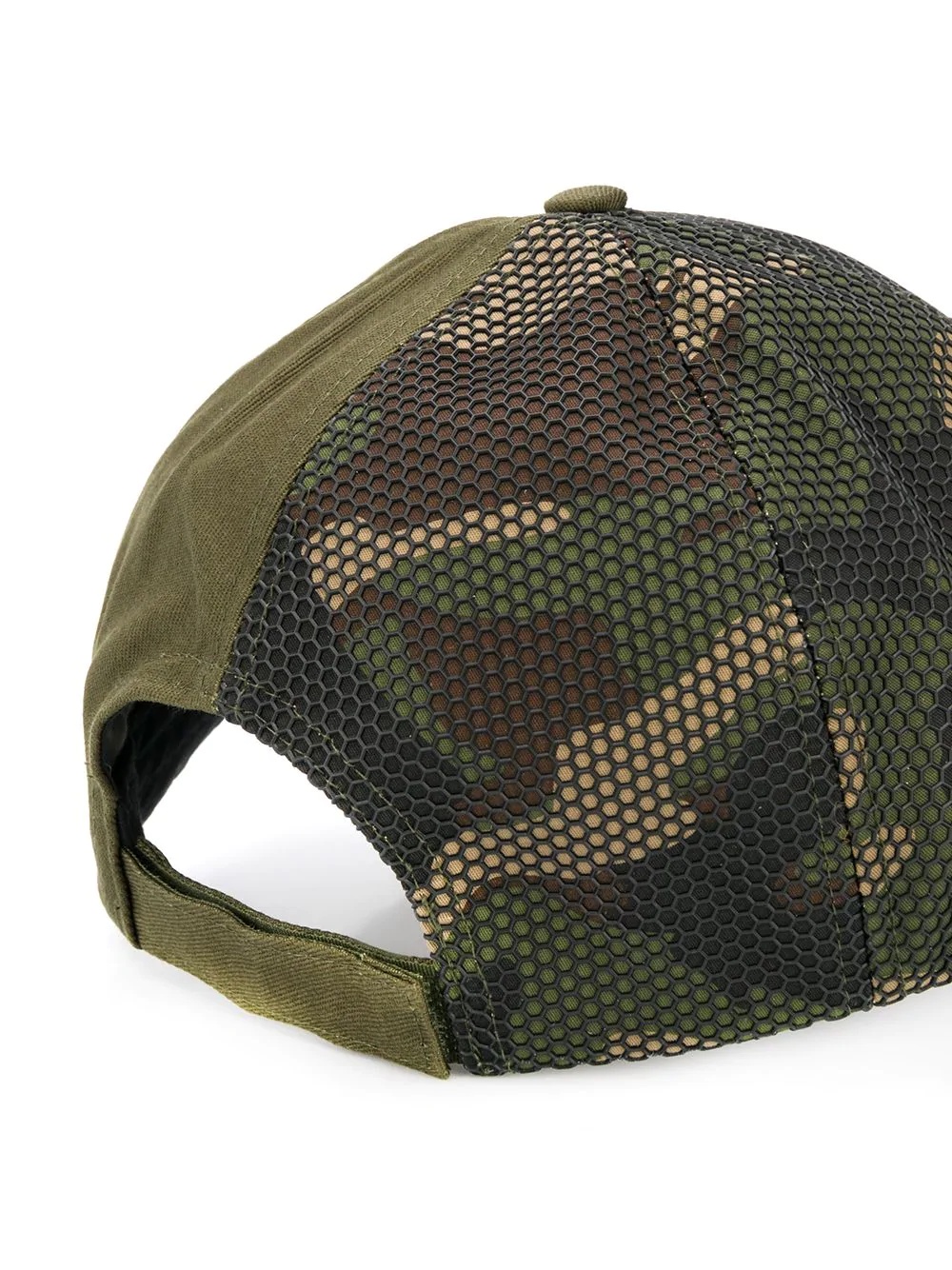 camouflage detail baseball cap - 2