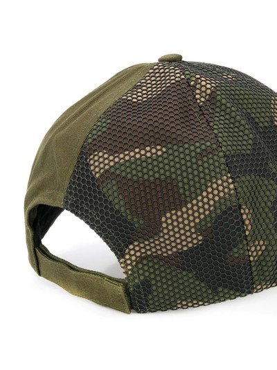 PHILIPP PLEIN camouflage detail baseball cap outlook