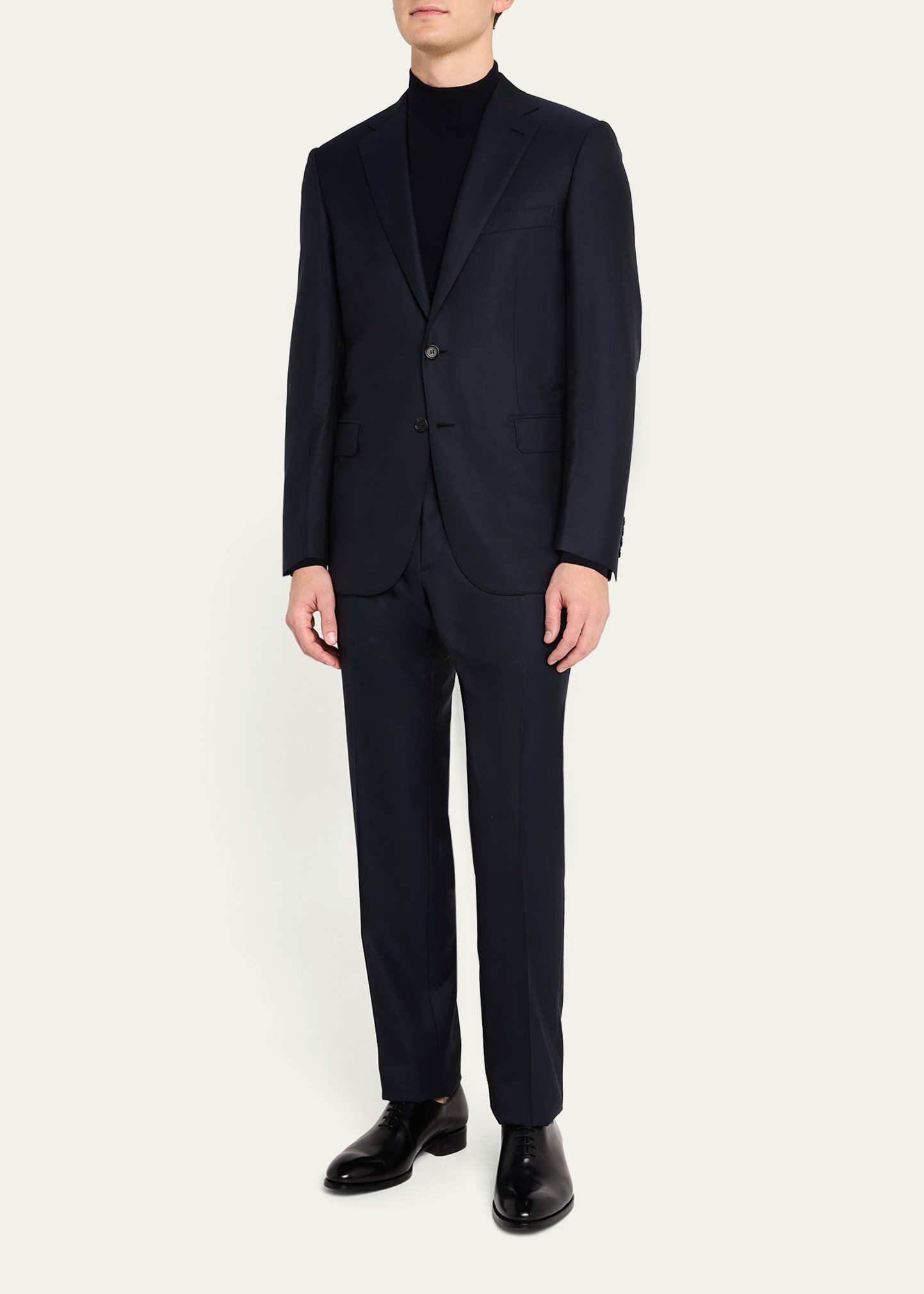 Men's Brunico Solid Two-Piece Suit - 2
