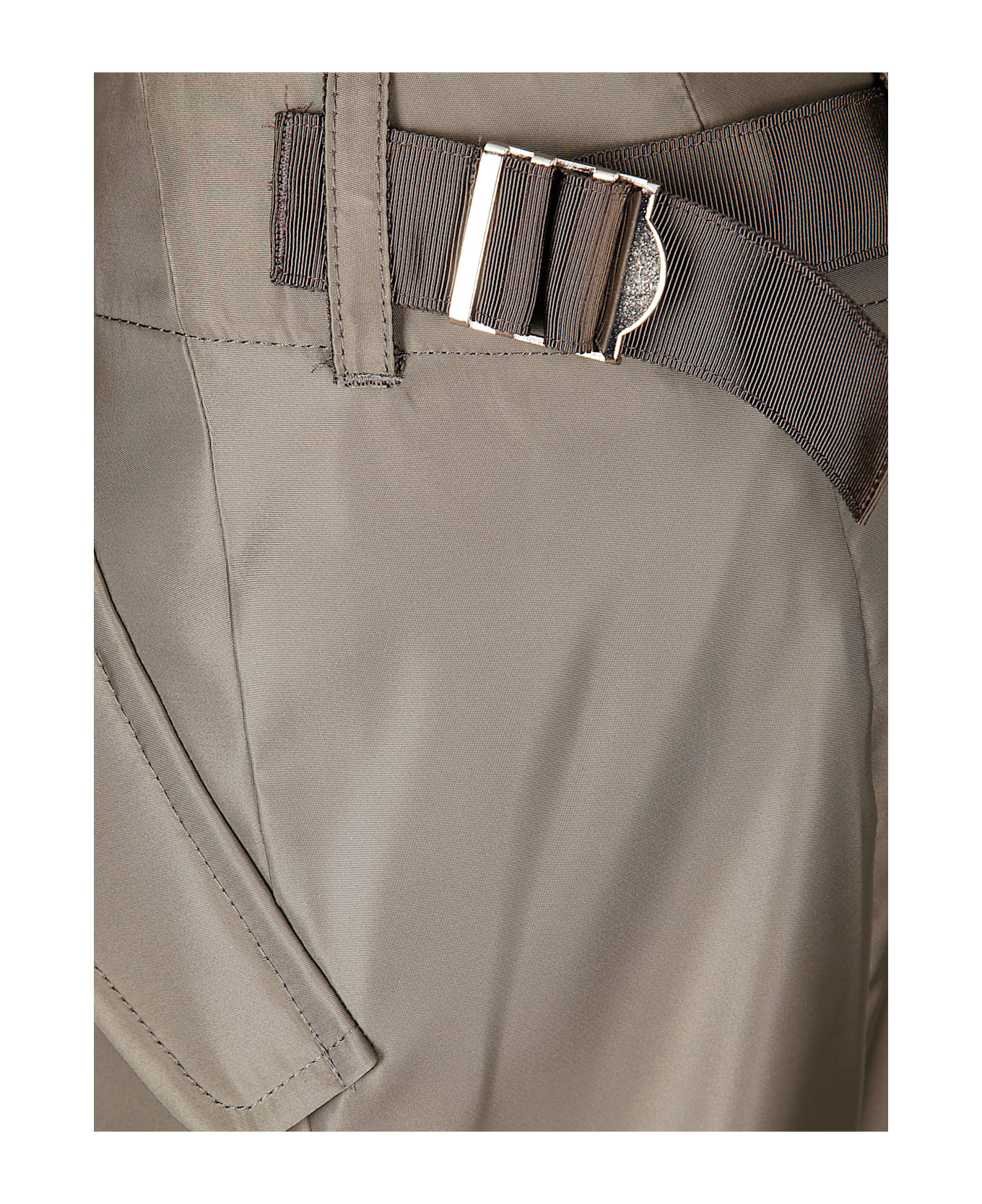 Nylon Twill Skirt - 3