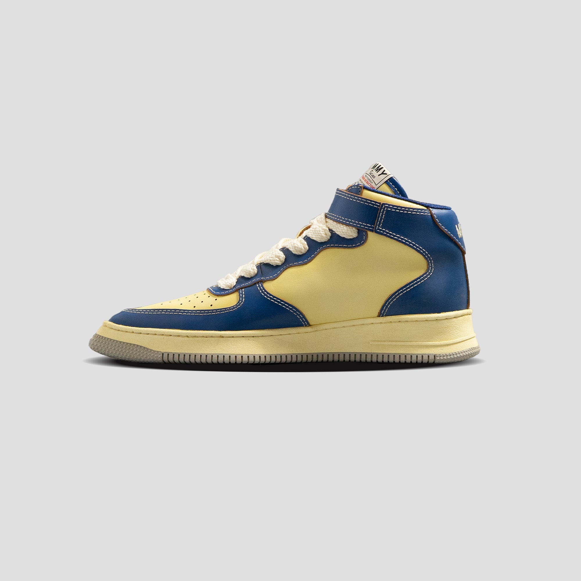 ROSY OG SOLE MID-TOP LEATHER SNEAKERS - 5