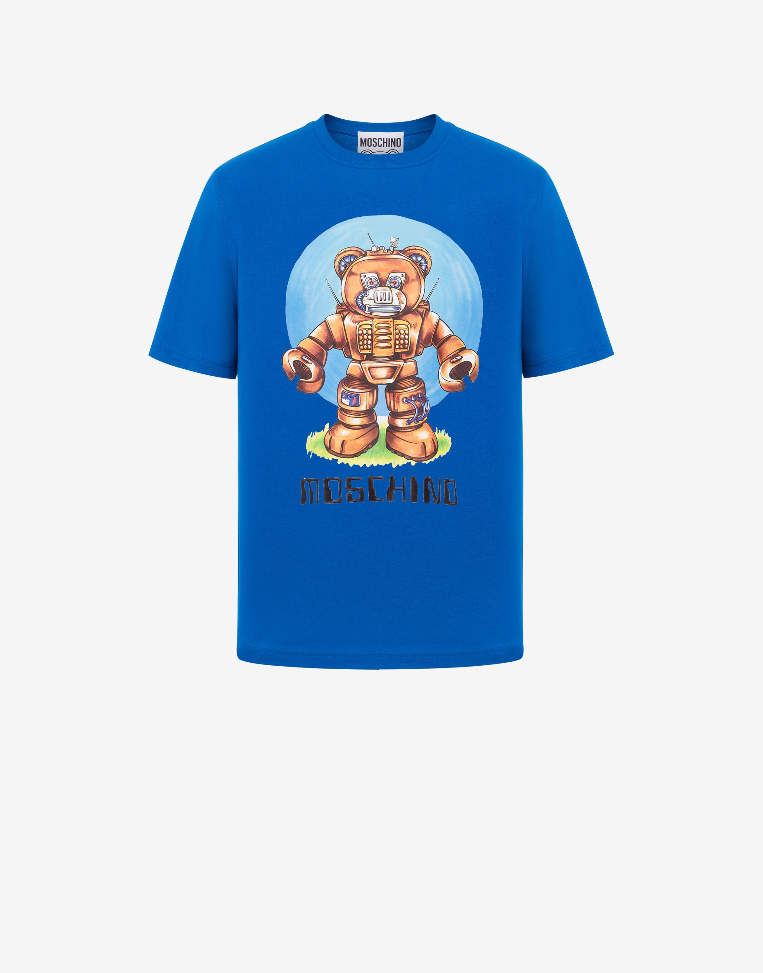 ROBOT BEAR ORGANIC JERSEY T-SHIRT - 1