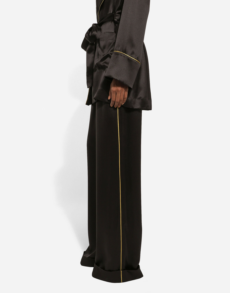 Silk satin pajama pants 4