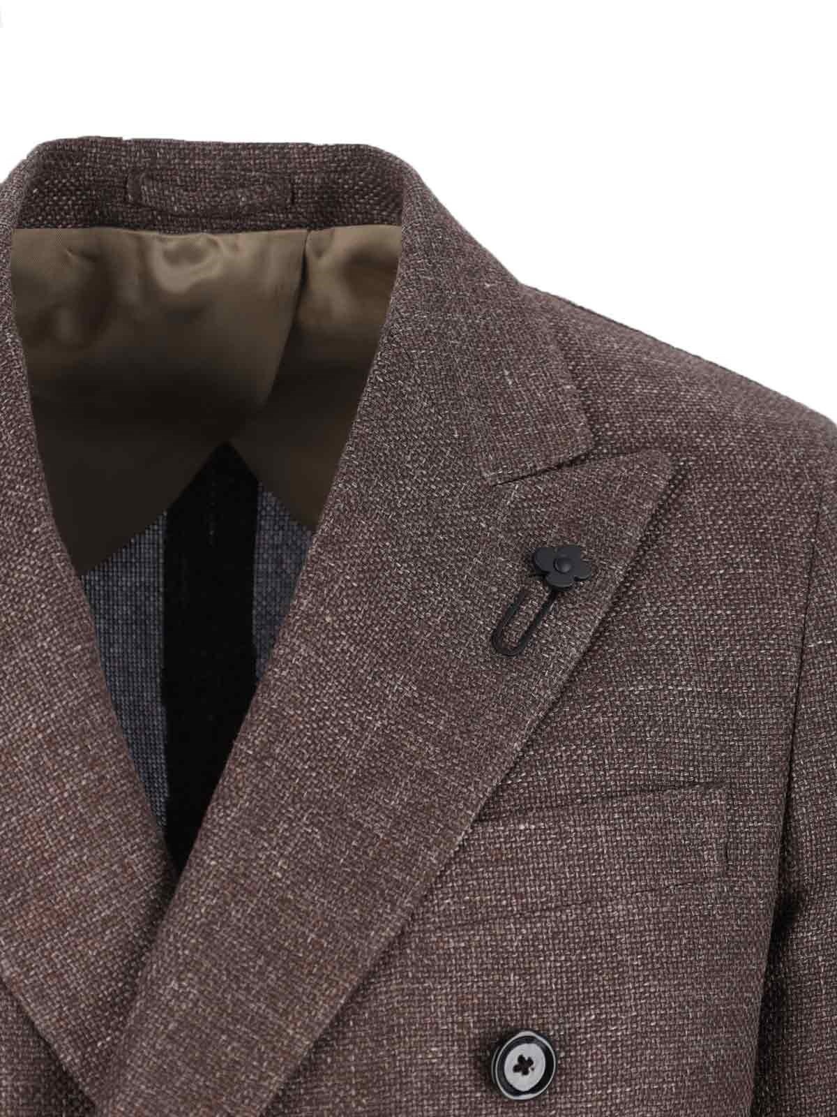 DOUBLE-BREASTED BLAZER - 4