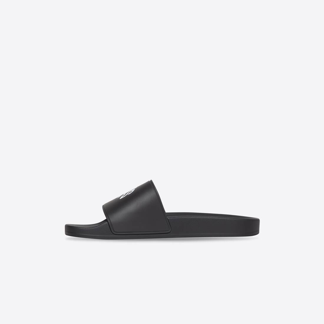 Men's Cities Paris Pool Slide Sandal in Black - 4