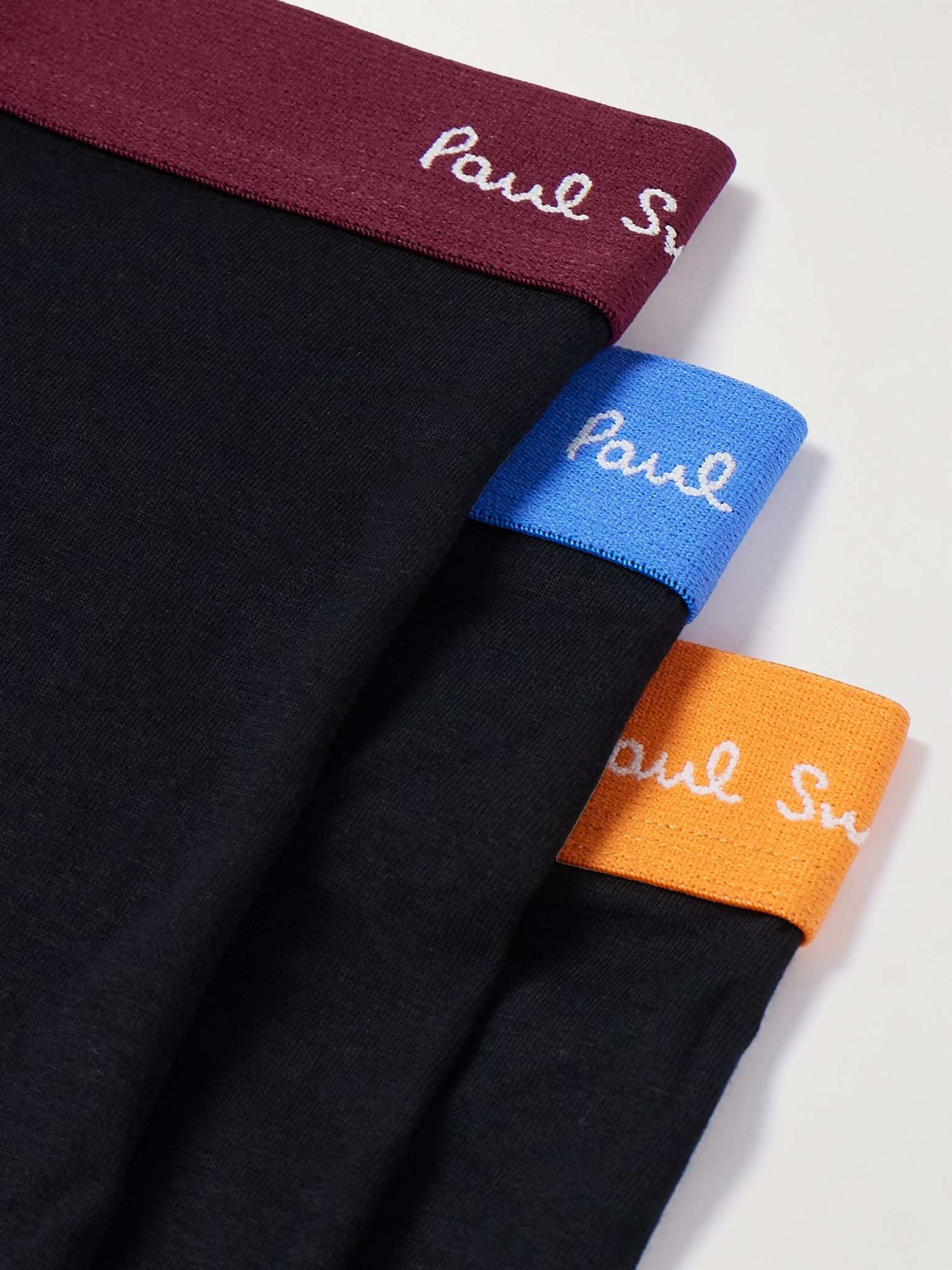 Three-Pack Stretch Organic Cotton Boxer Briefs - 4