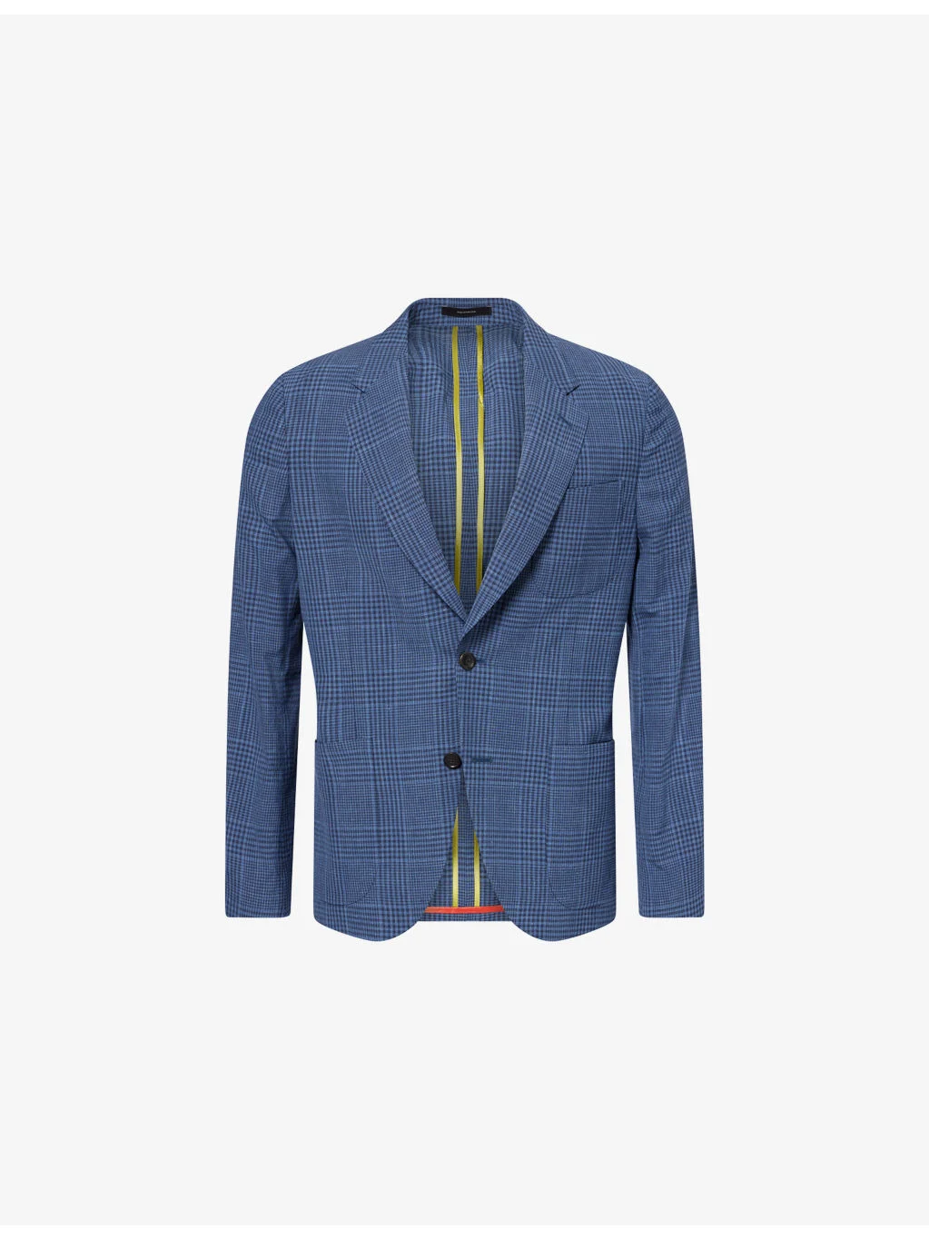 Single-Breasted Wool And Silk Blend Blazer - 1