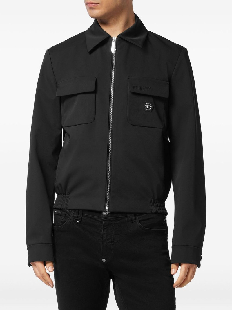logo-plaque jacket 3