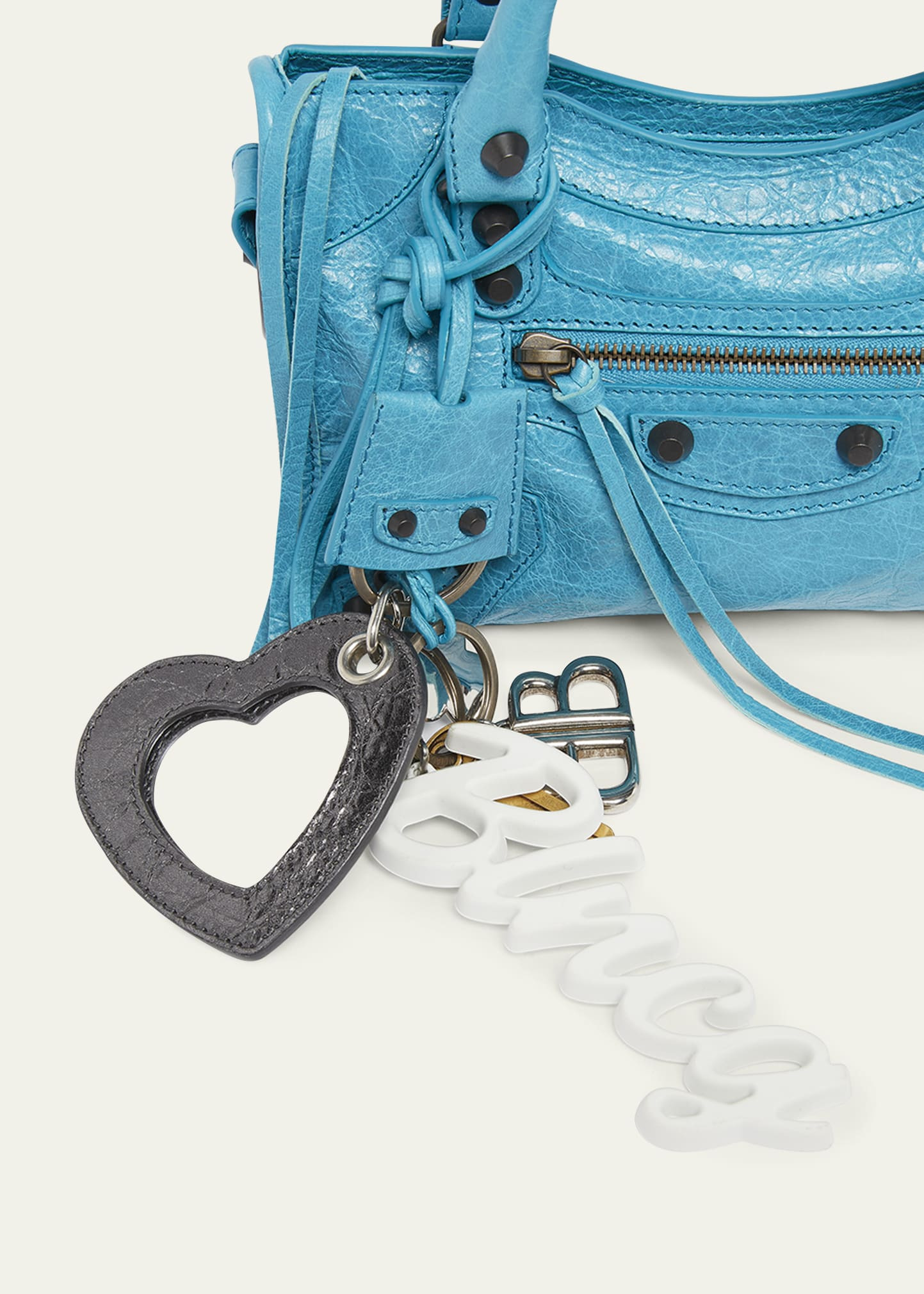 Le City Mini Leather Top-Handle Bag - 5
