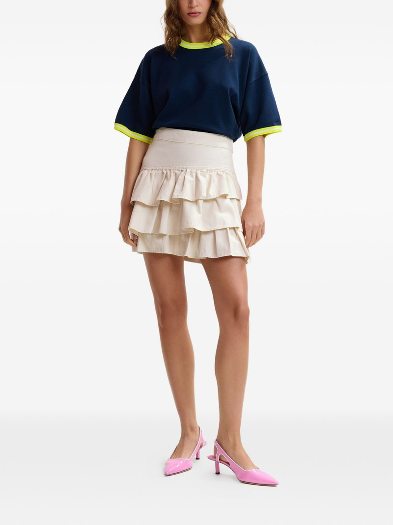 ESSENTIEL ANTWERP ruffled mini skirt outlook