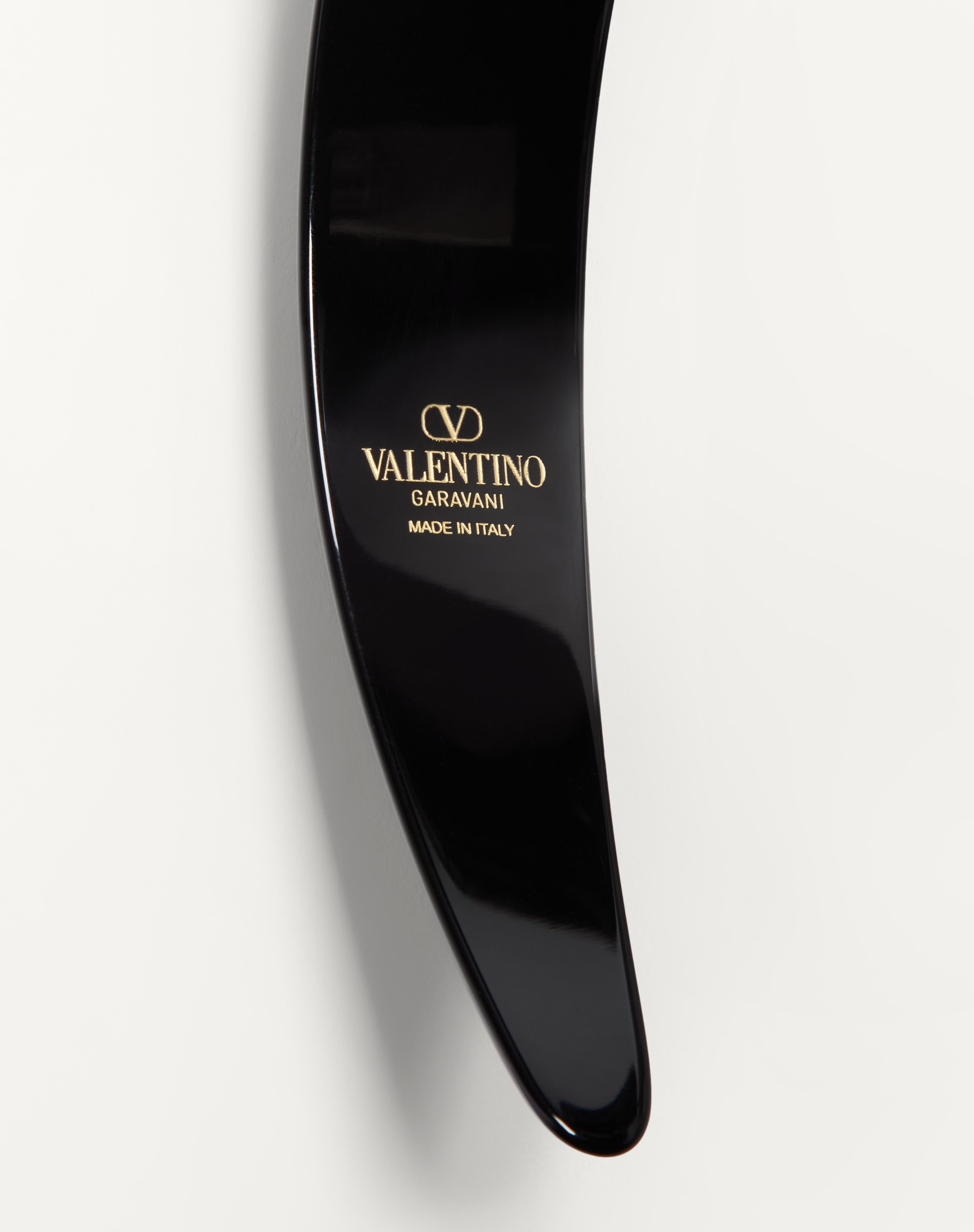 VLOGO SIGNATURE HEADBAND IN RESIN, METAL AND CRYSTALS - 3