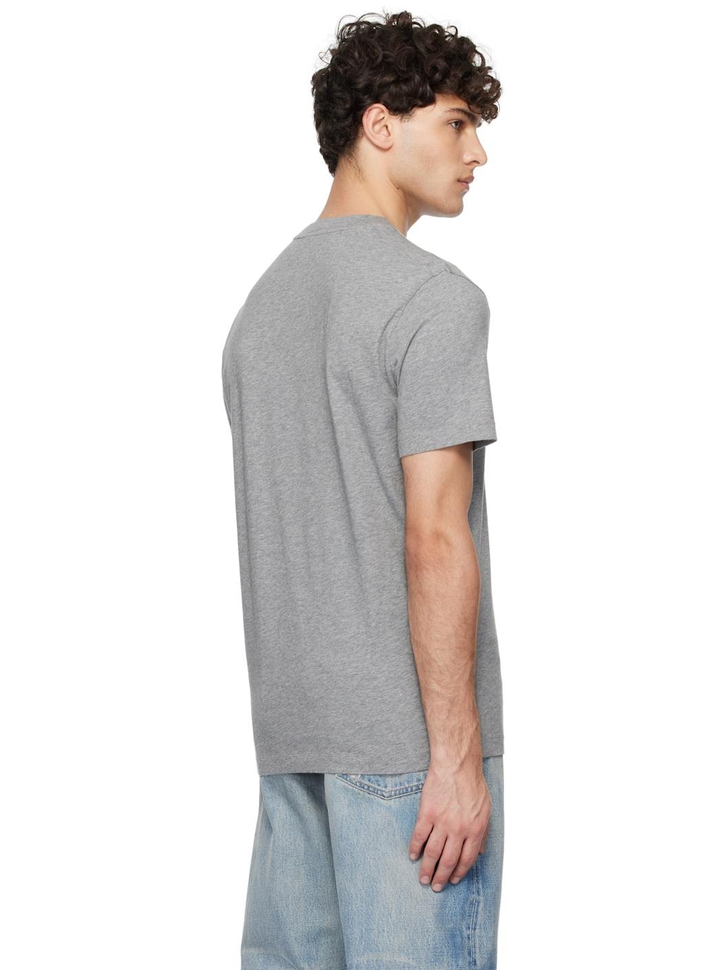 Three-Pack Multicolor Logo Patch T-shirts - 3