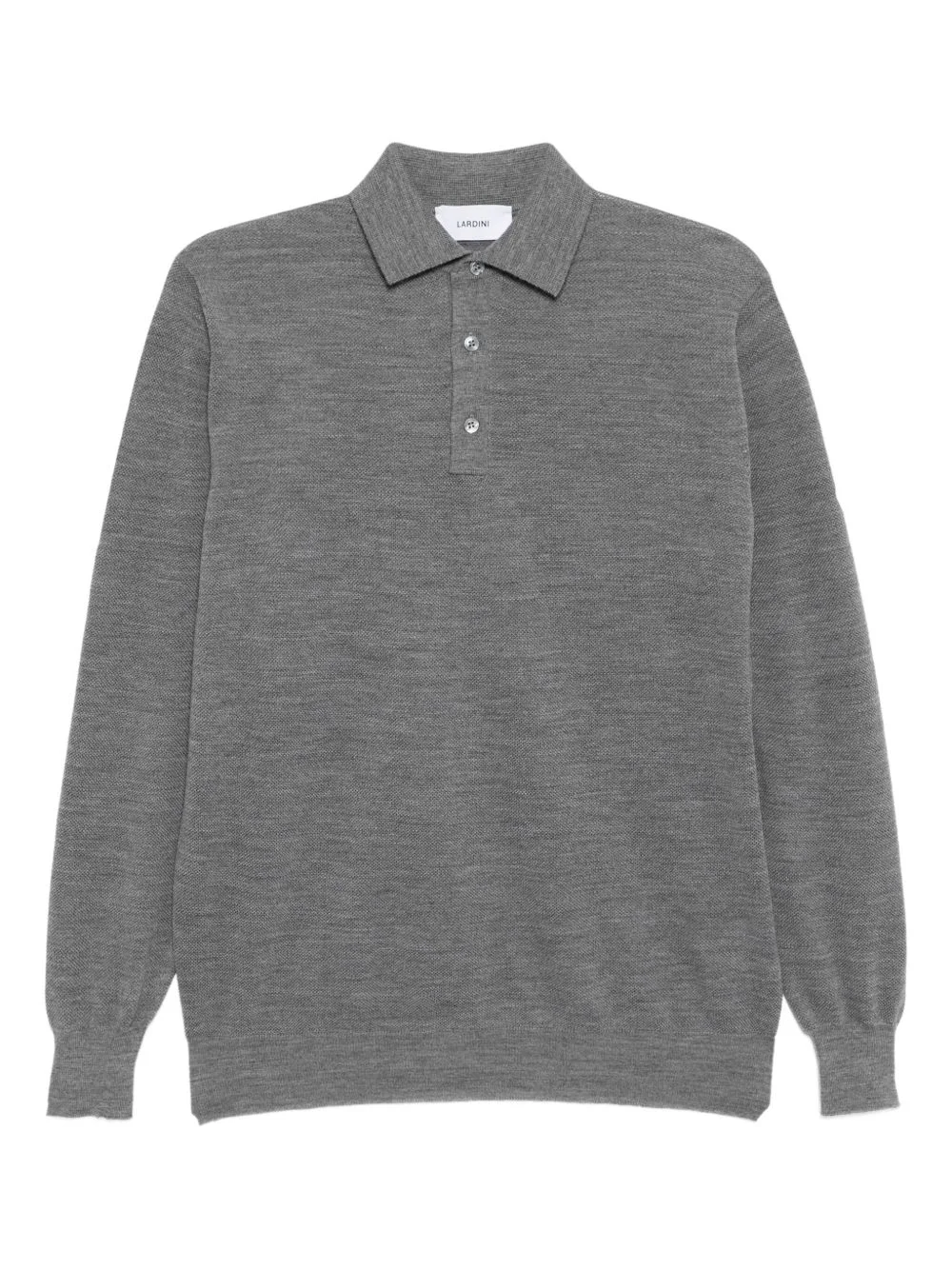wool polo shirt - 1